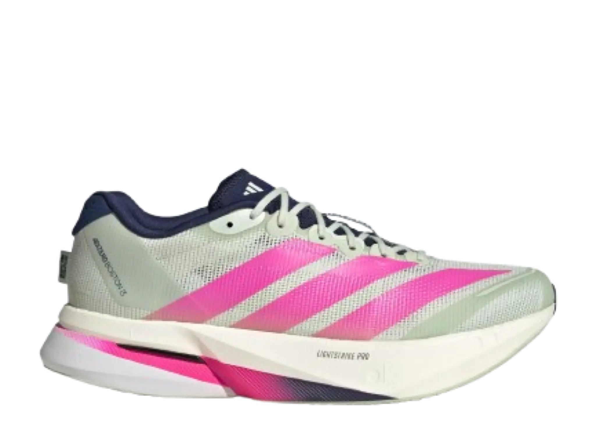 Adidas Adizero Boston 13 Linen Green Shock Pink