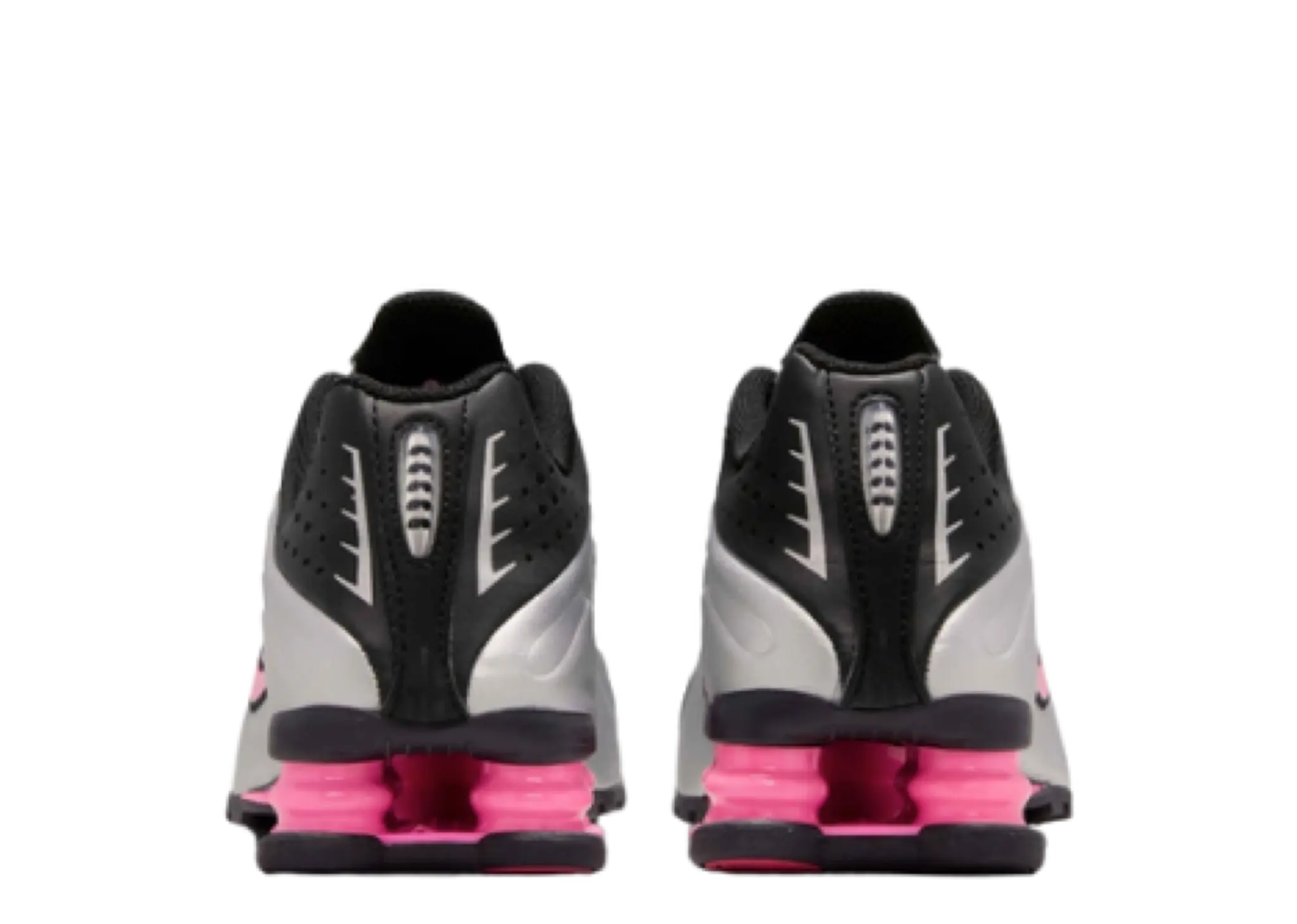 Nike Shox R4 Black Metallic Silver Pinksicle (Grade School) - photo 3