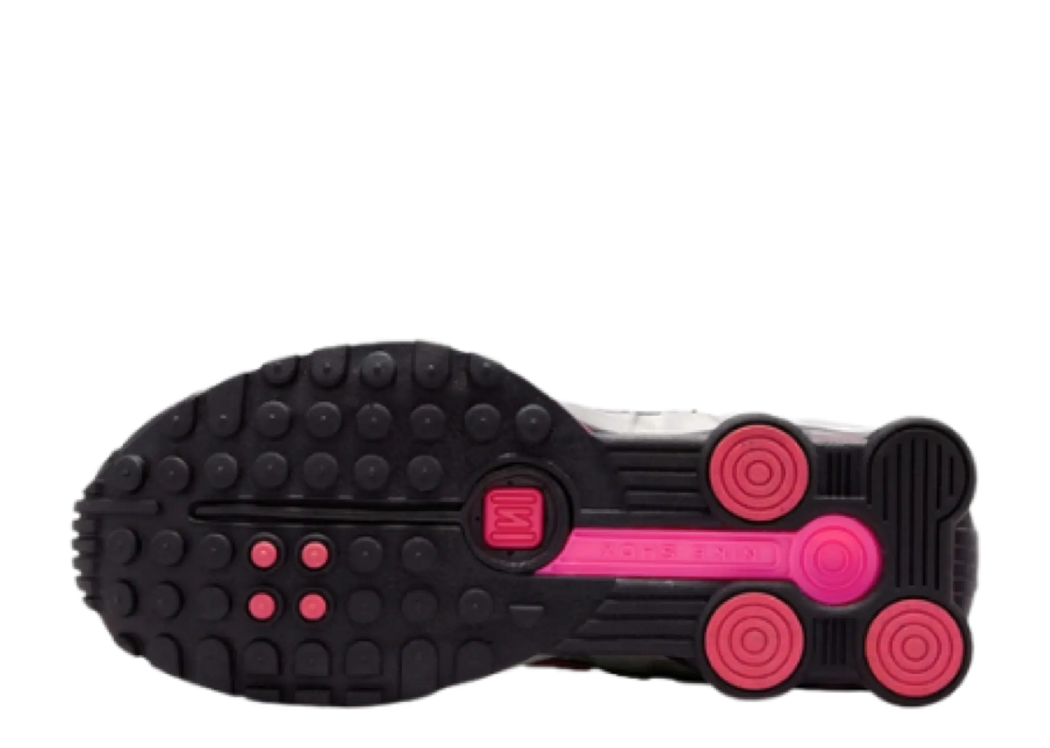 Nike Shox R4 Black Metallic Silver Pinksicle (Grade School) - photo 4
