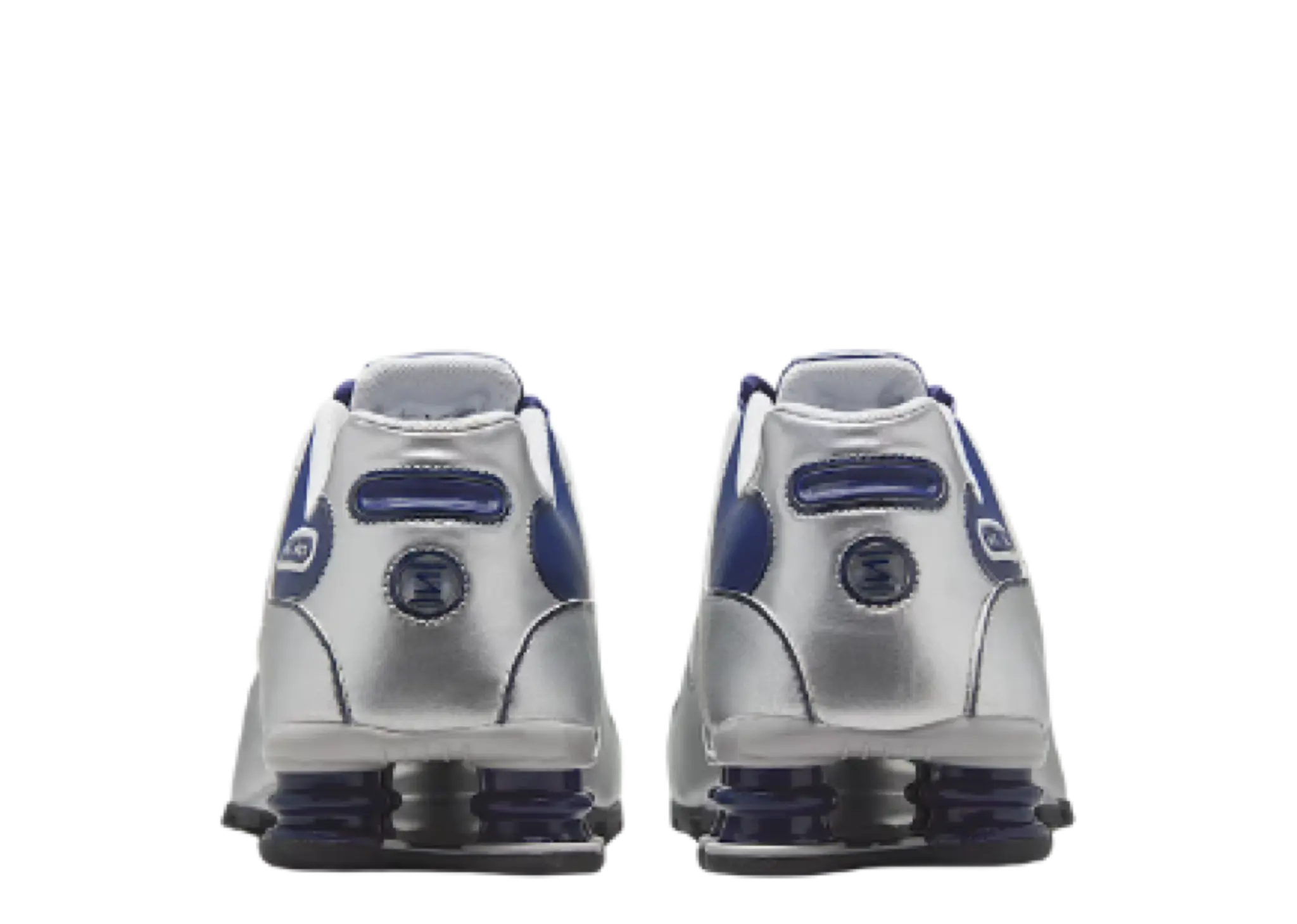 Nike Shox NZ Midnight Navy Metallic Silver - photo 3