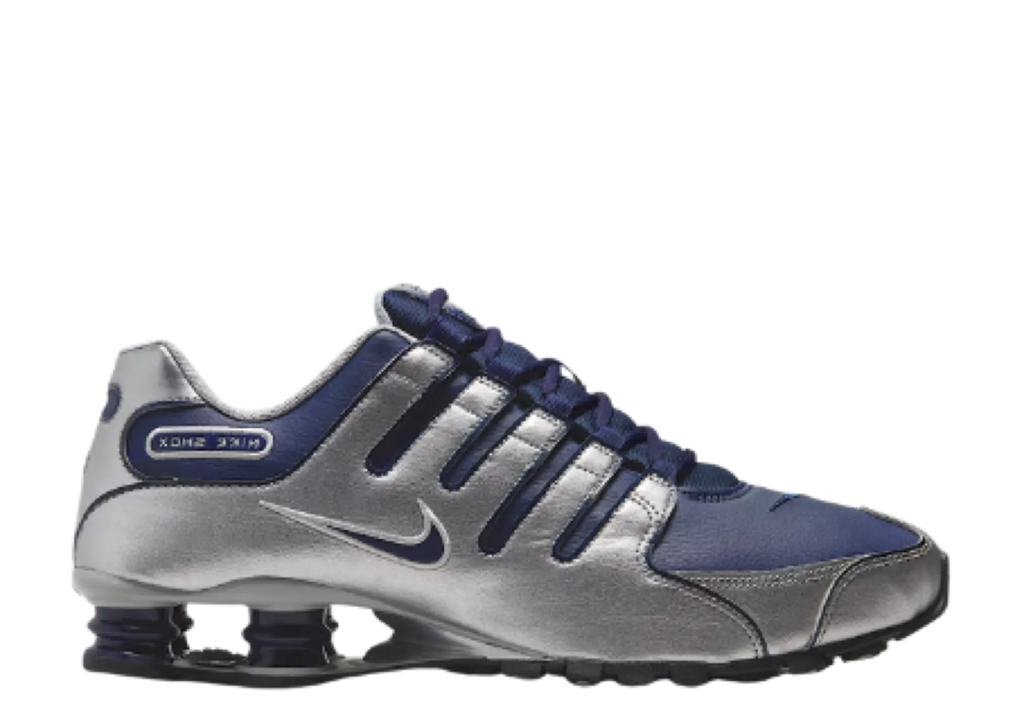 Nike Shox NZ Midnight Navy Metallic Silver