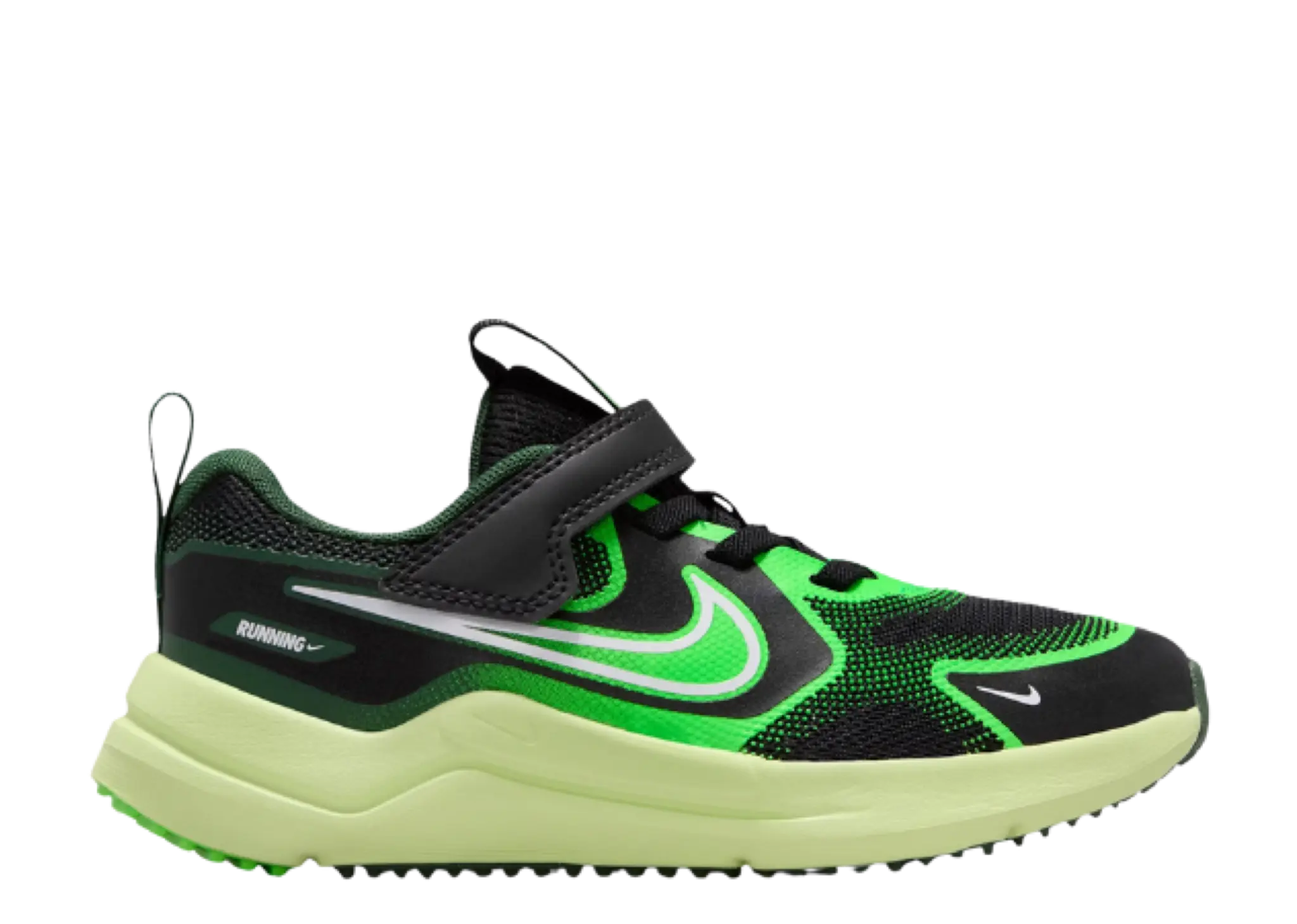 Nike Cosmic Runner Black Light Liquid Lime (Pre-School)