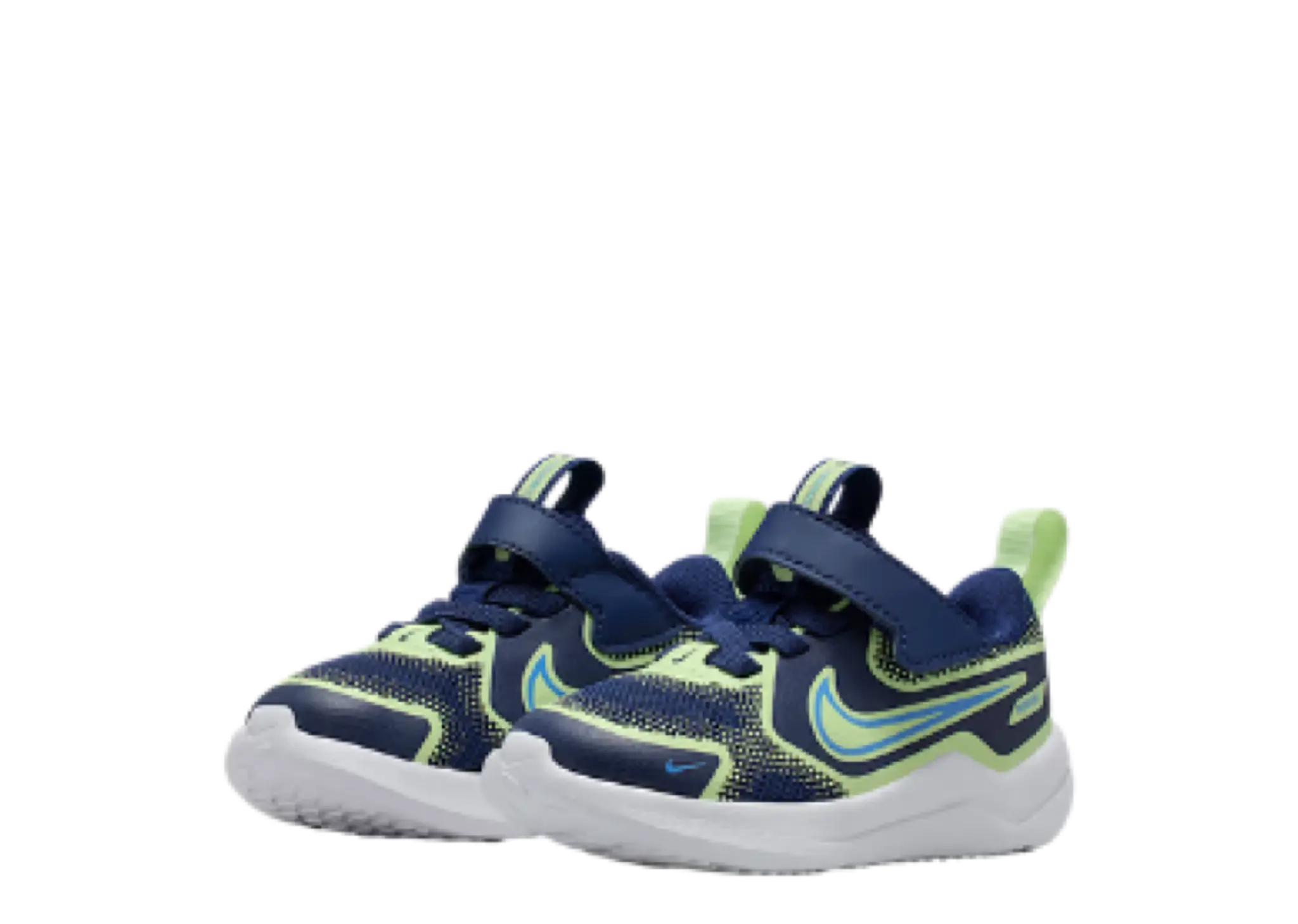 Nike Cosmic Runner Blue Void Barely Volt University Blue (Toddler) - photo 2