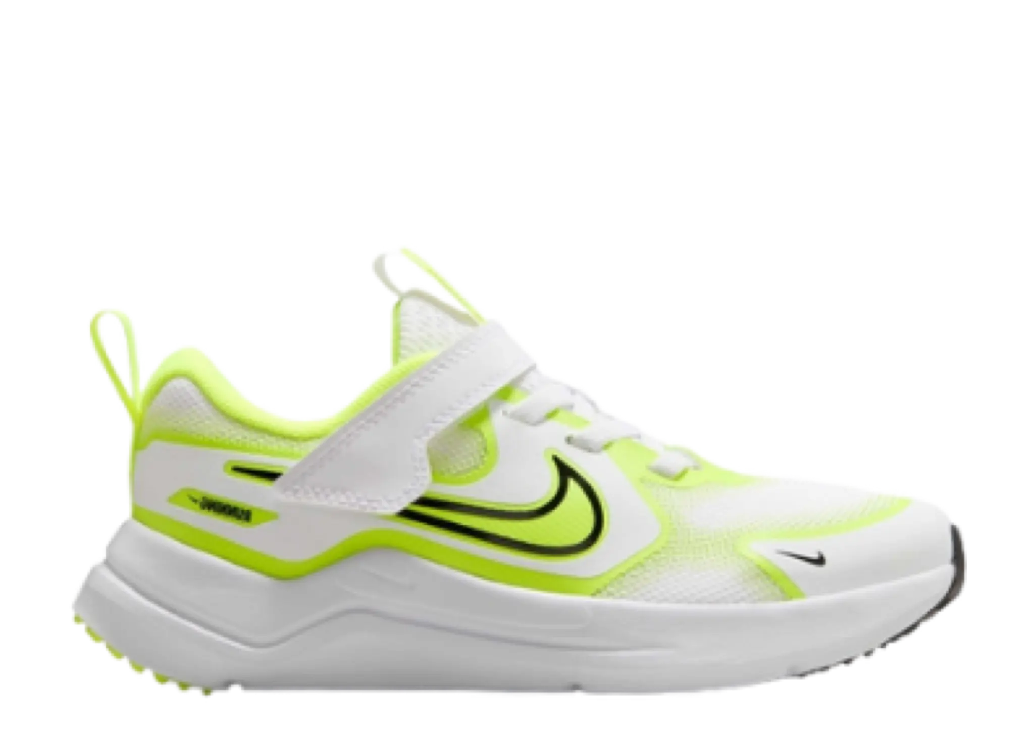 Nike Cosmic Runner White Volt Black (Pre-School)