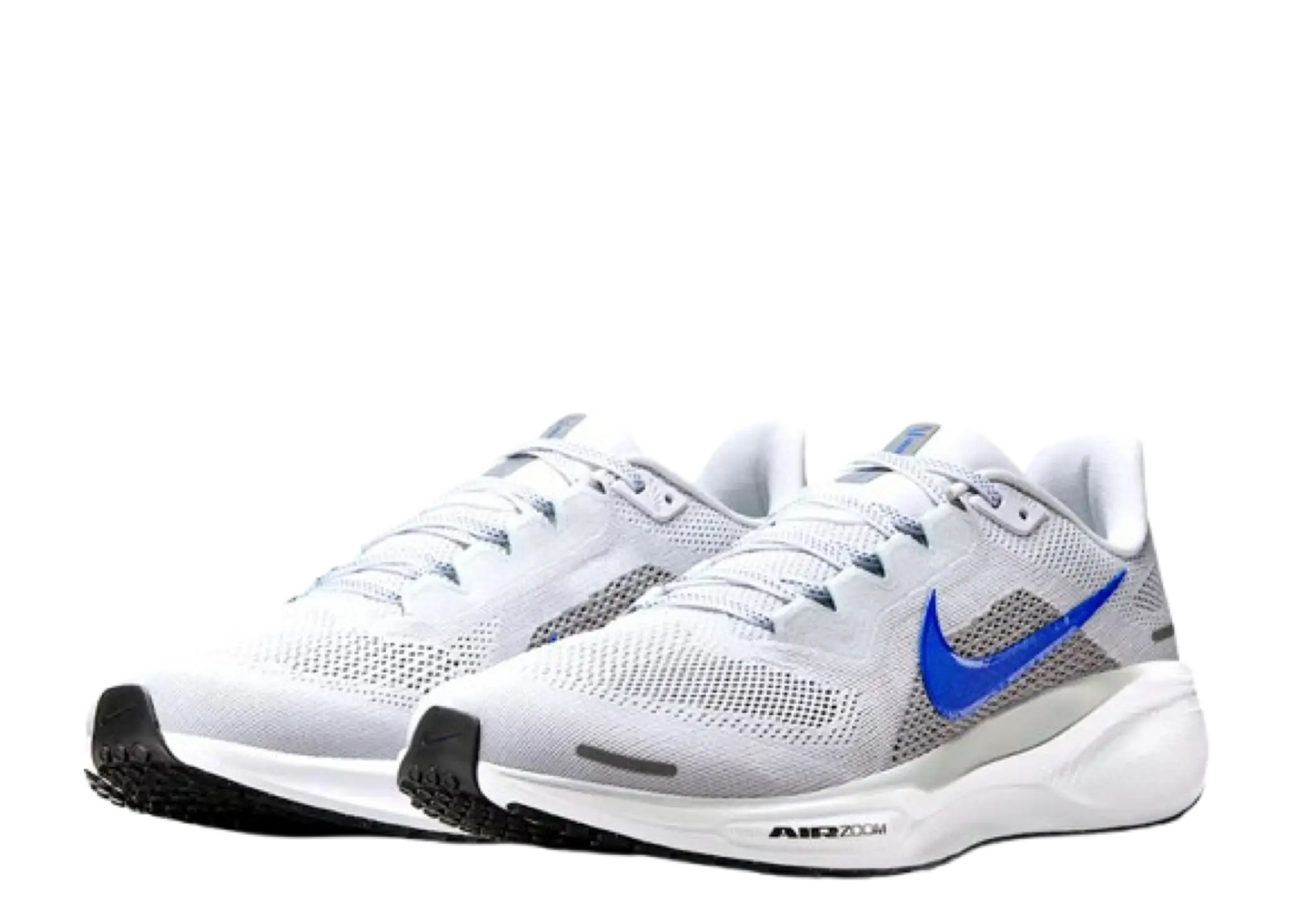 Nike Air Zoom Pegasus 41 White Wolf Grey Pure Platinum Racer Blue - photo 2
