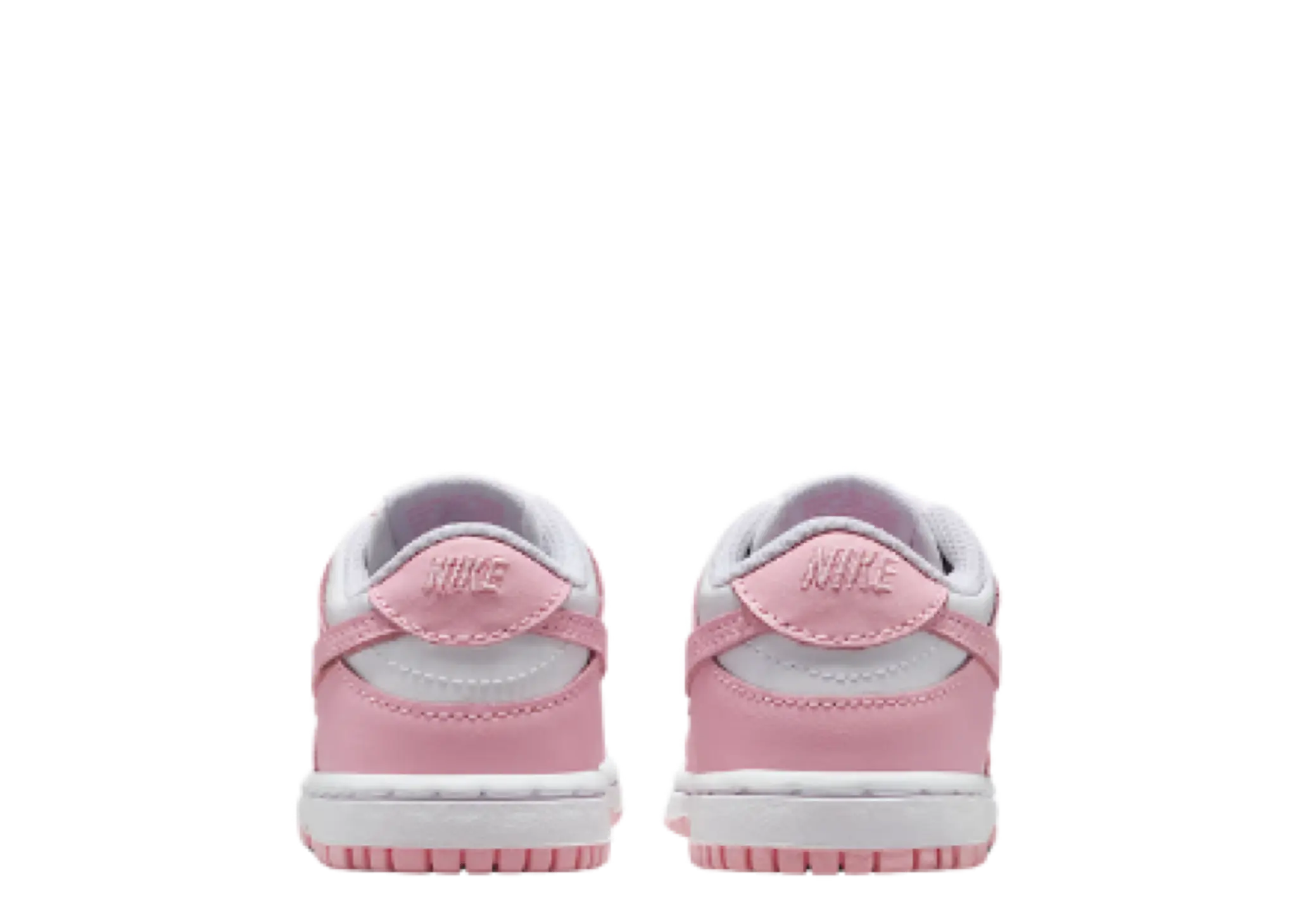 Nike Dunk Low White Medium Soft Pink (Toddler) - photo 3