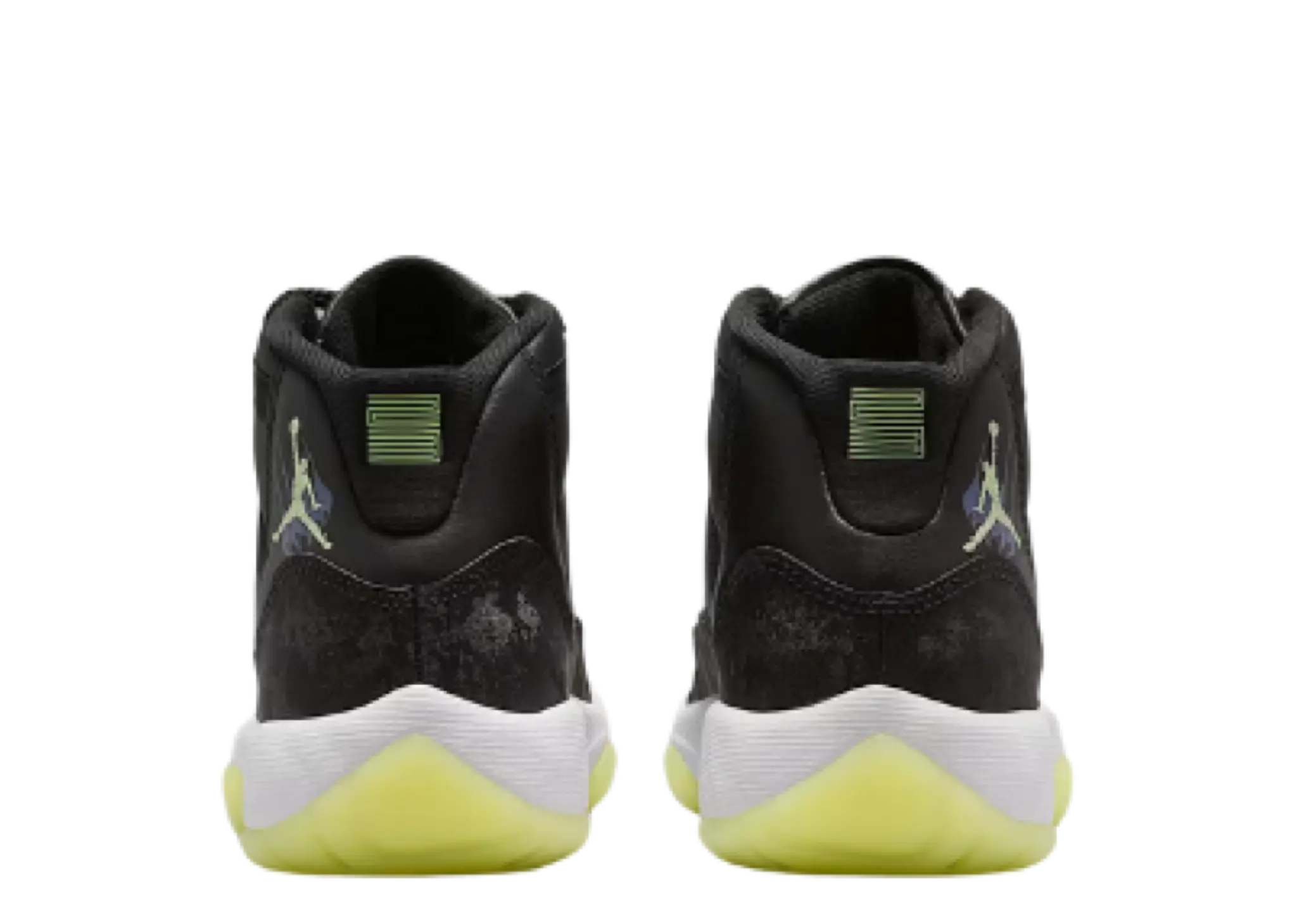 Air Jordan 11 Retro Black Barely Volt (Grade School) - photo 3