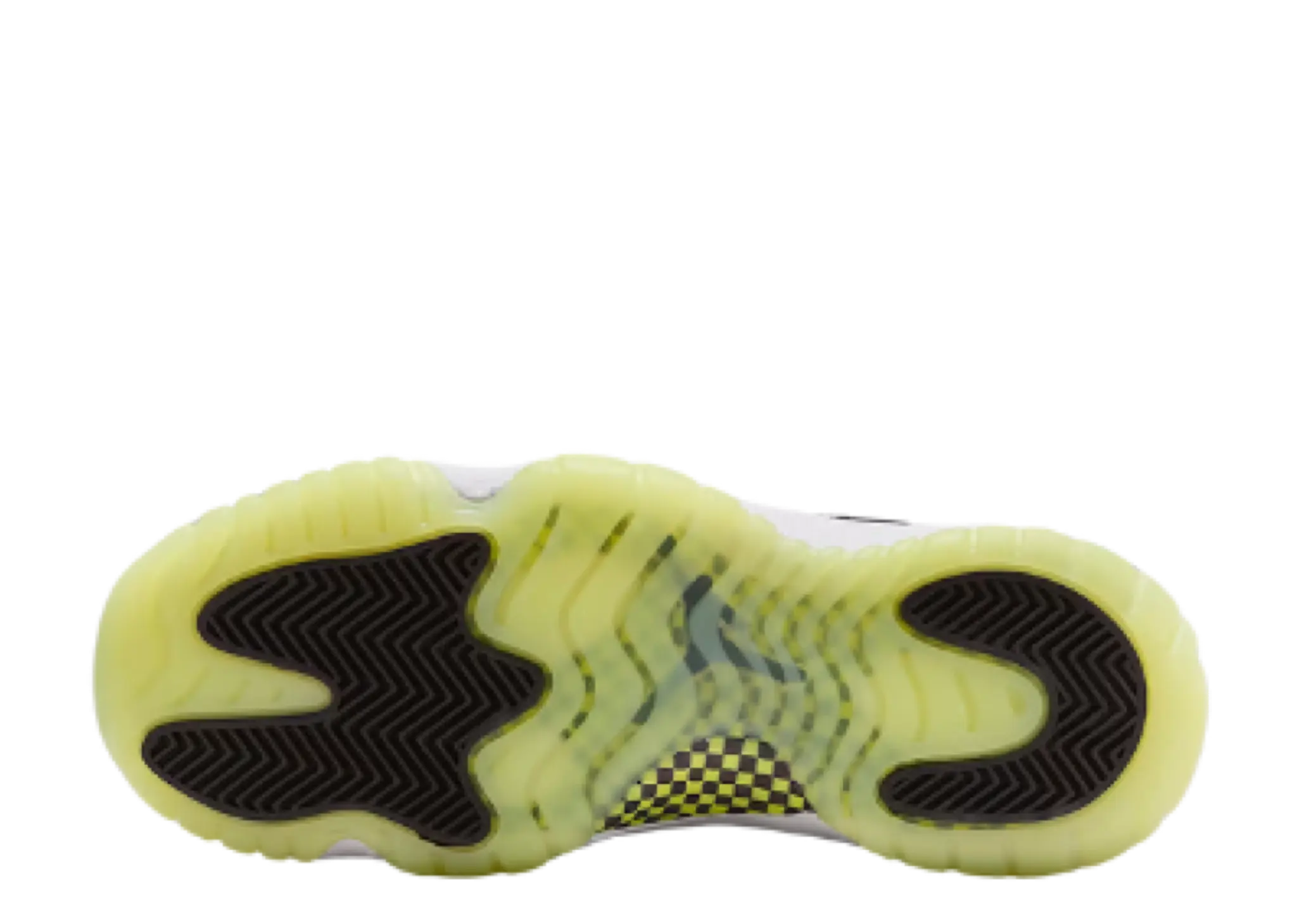 Air Jordan 11 Retro Black Barely Volt (Grade School) - photo 4
