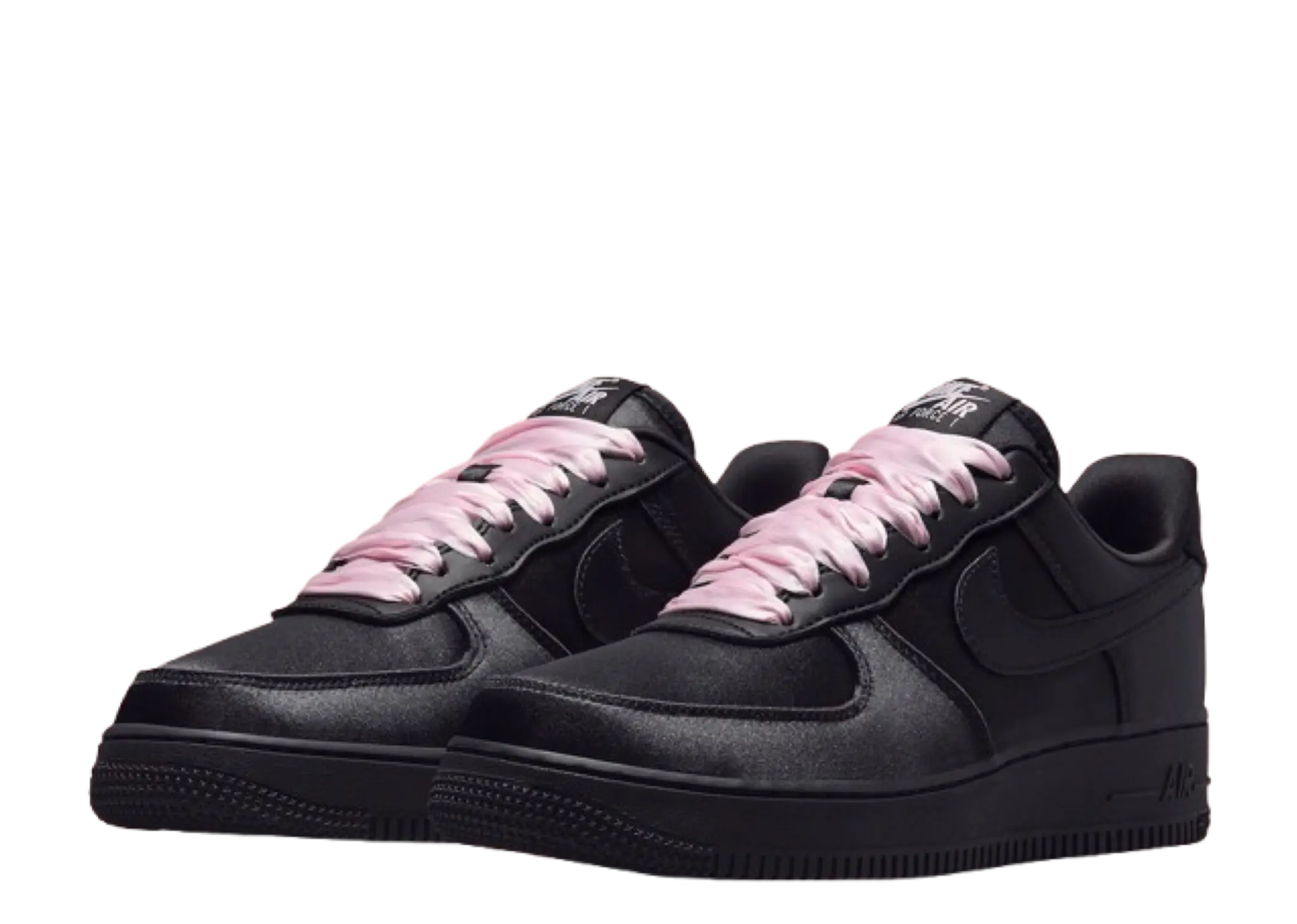 Nike Air Force 1 Low '07 LV8 Black Satin (Women's) - photo 2