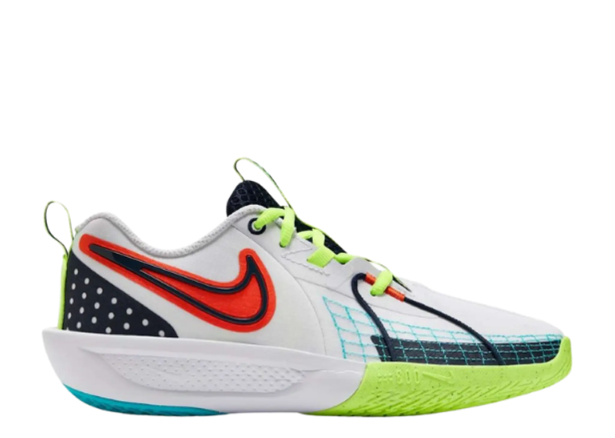 Nike GT Cut 3 SE White Obsidian Picante Red (Grade School)