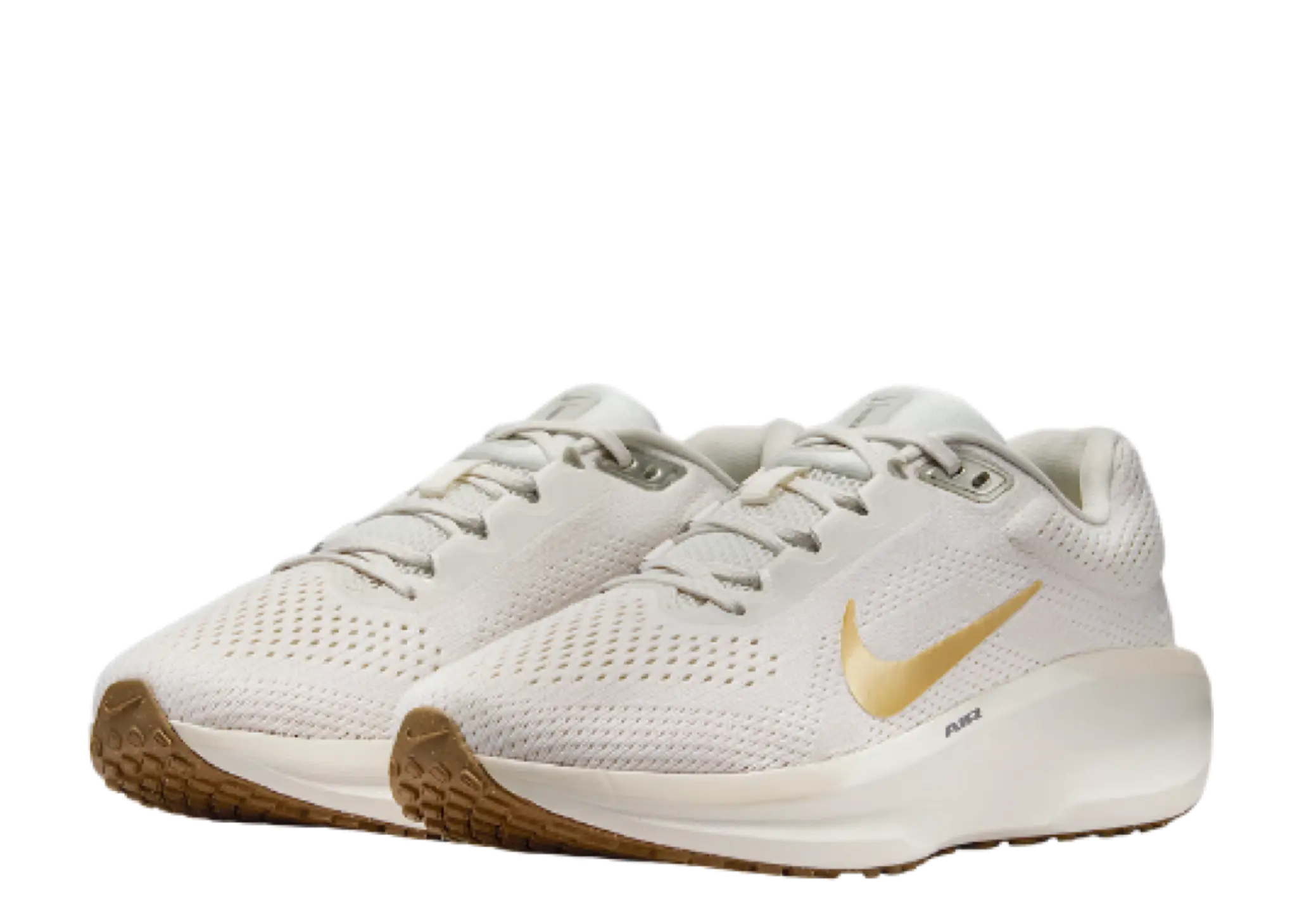 Nike Winflo 11 Phantom Light Orewood Brown Metallic Gold (Women's) - photo 2