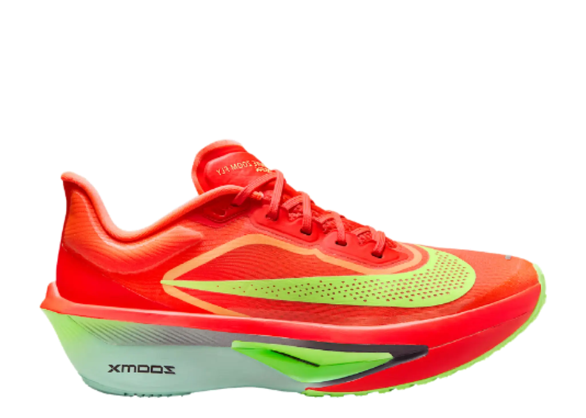 Nike Zoom Fly 6 Bright Crimson Lime Blast Mint Foam Cave Purple (Women's)