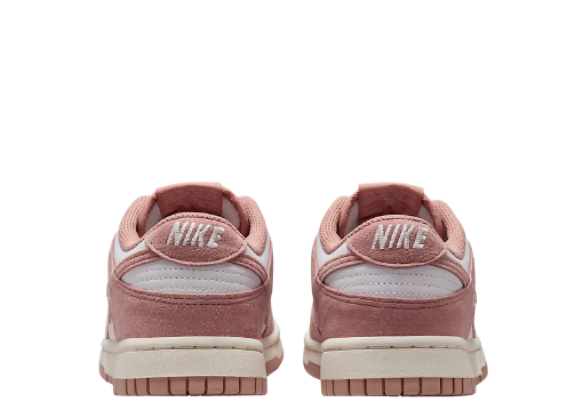 Nike Dunk Low White Sail Metallic Silver Particle Pink (Women's) - photo 3