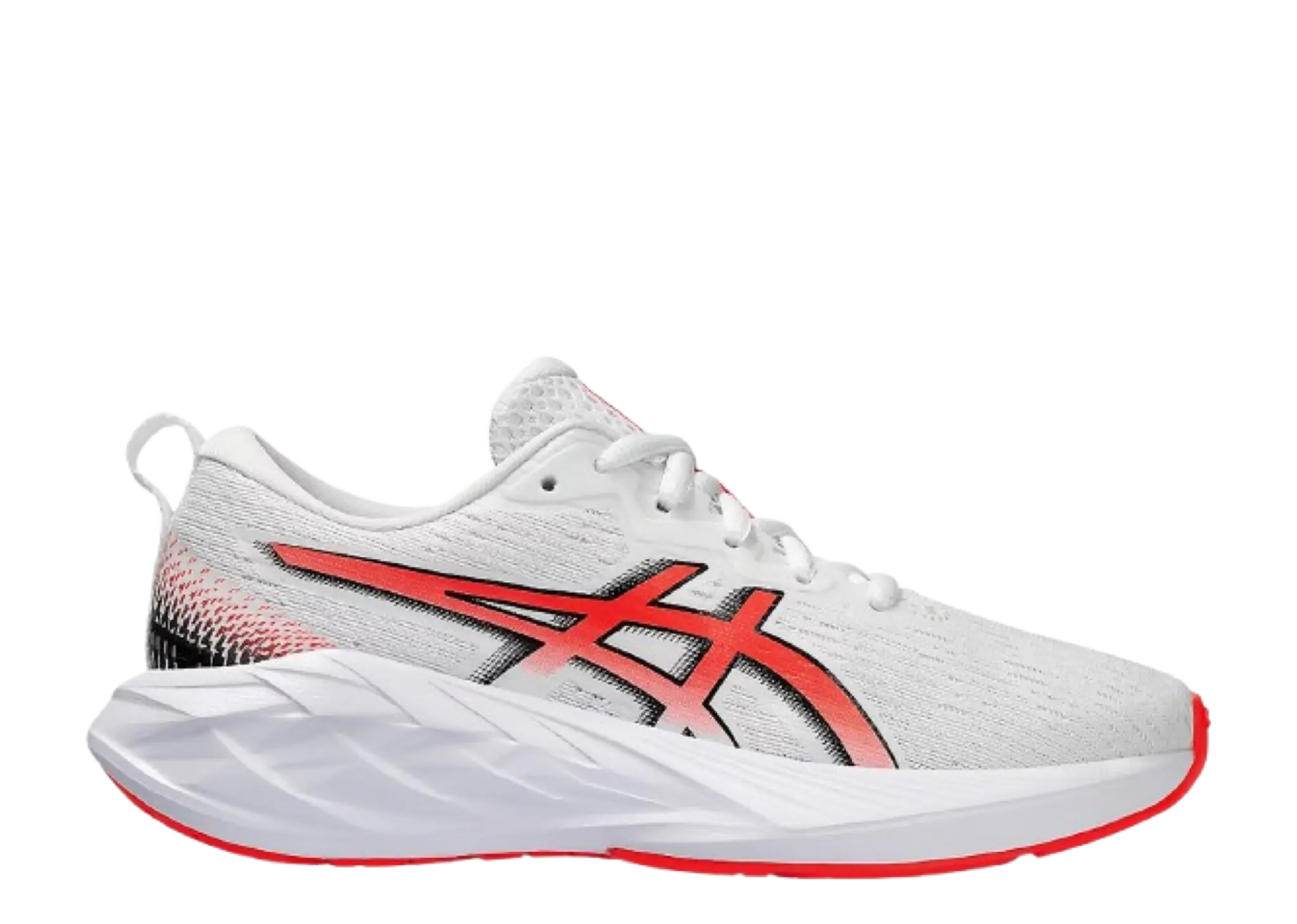 ASICS Novablast  4 White Sunrise Red (Grade School)