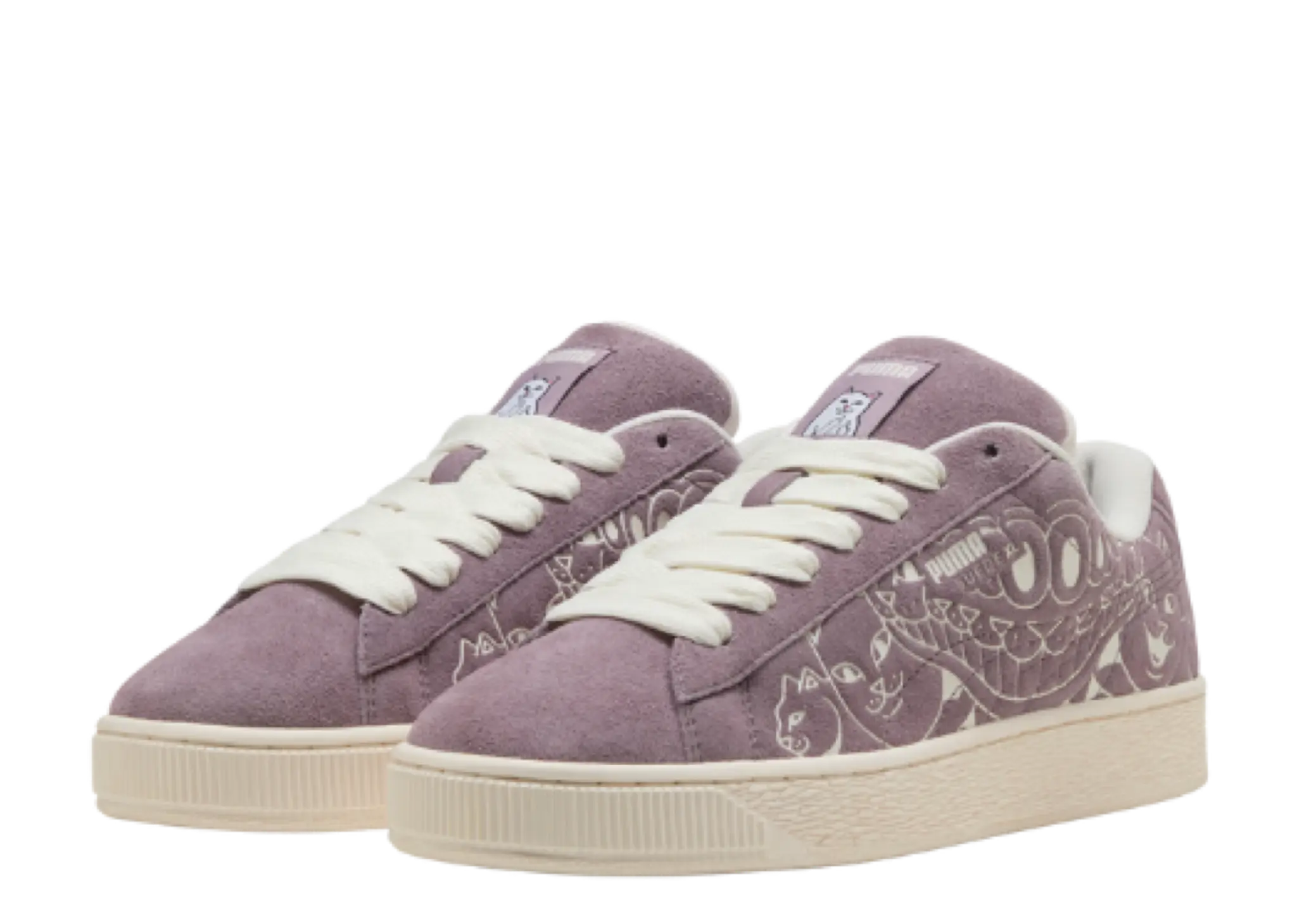 Puma Suede XL RIPNDIP Plum Jam - photo 2