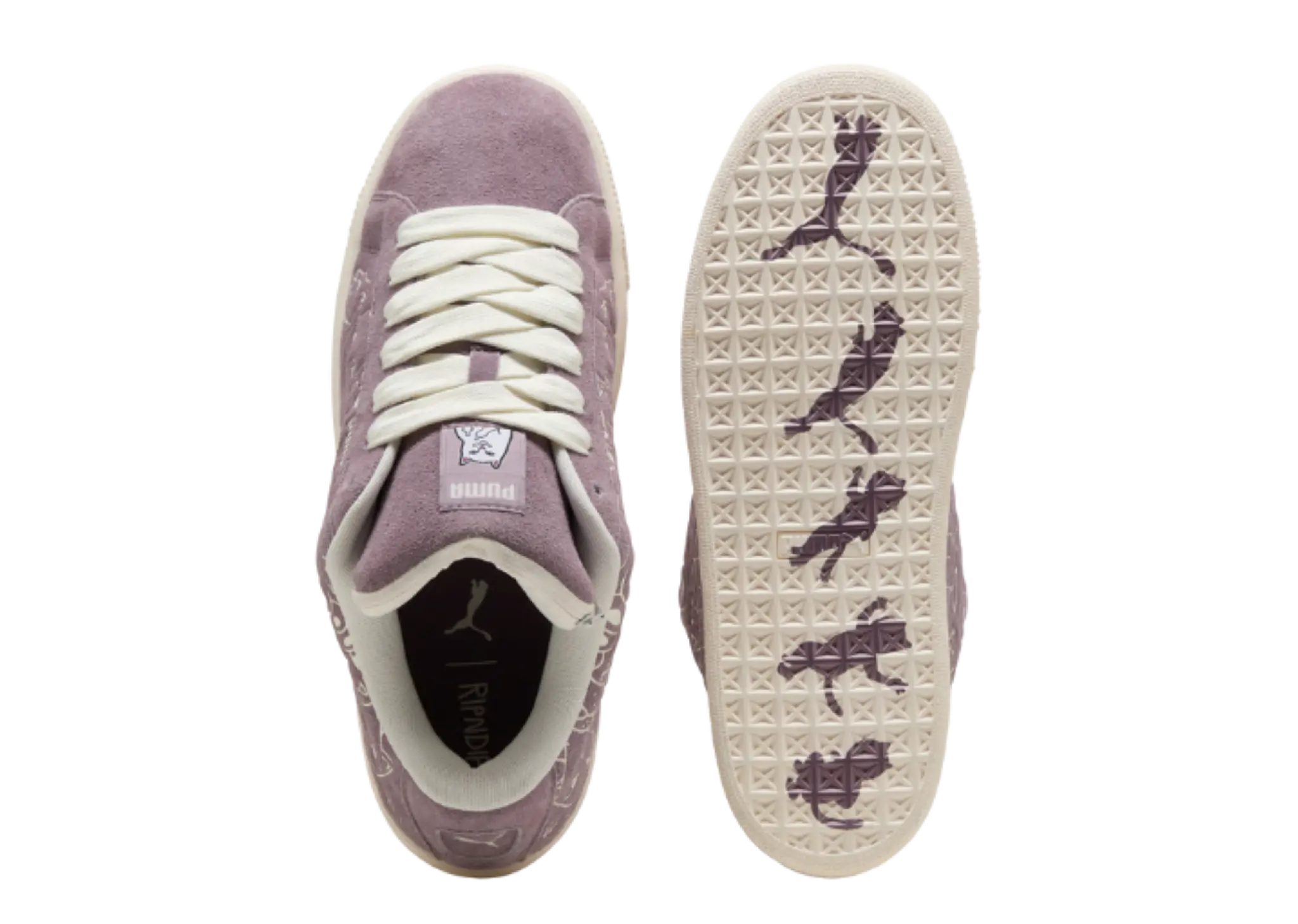 Puma Suede XL RIPNDIP Plum Jam - photo 3