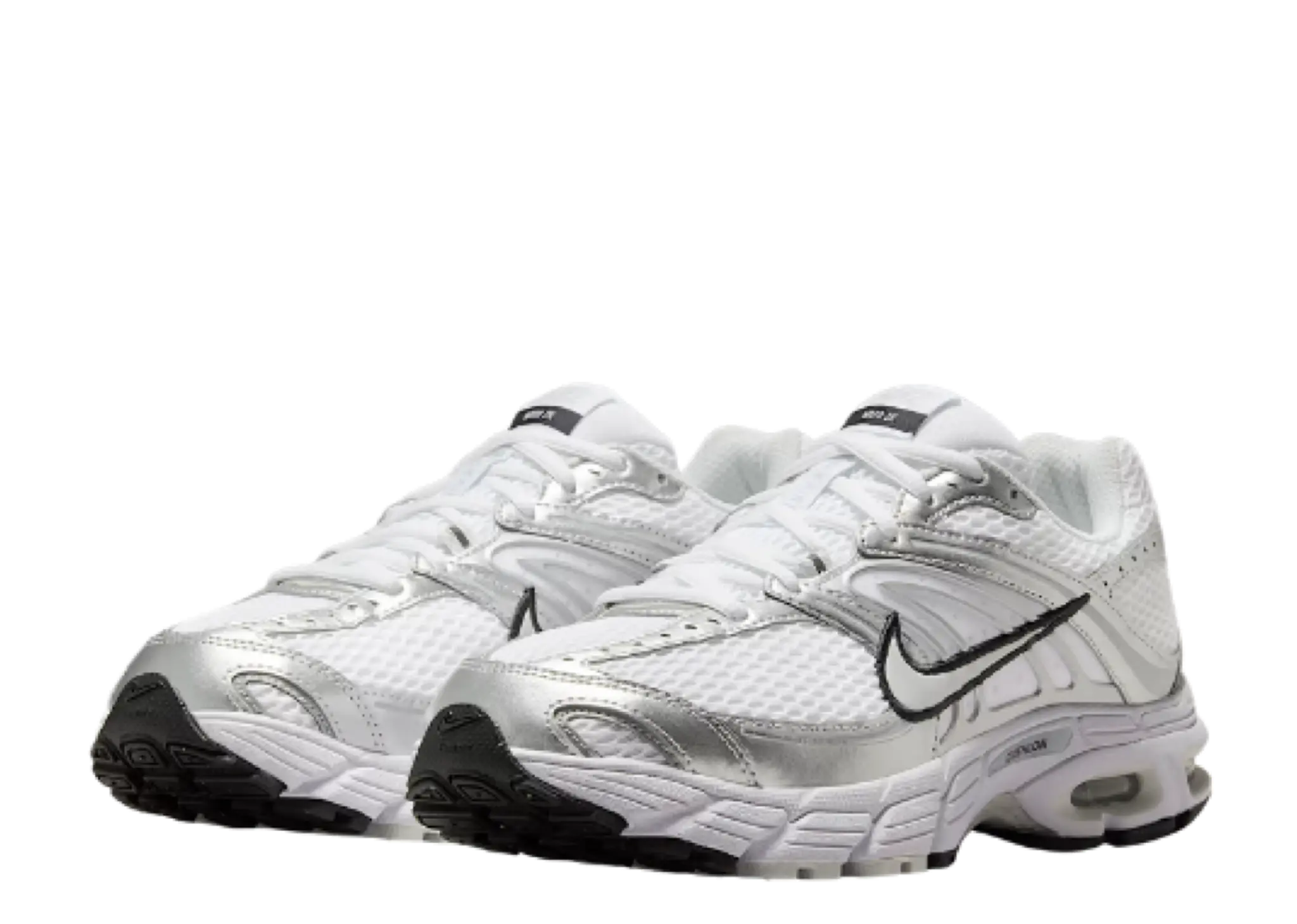 Nike Air Max Moto 2K White Metallic Silver Black Photon Dust (Women's) - photo 2