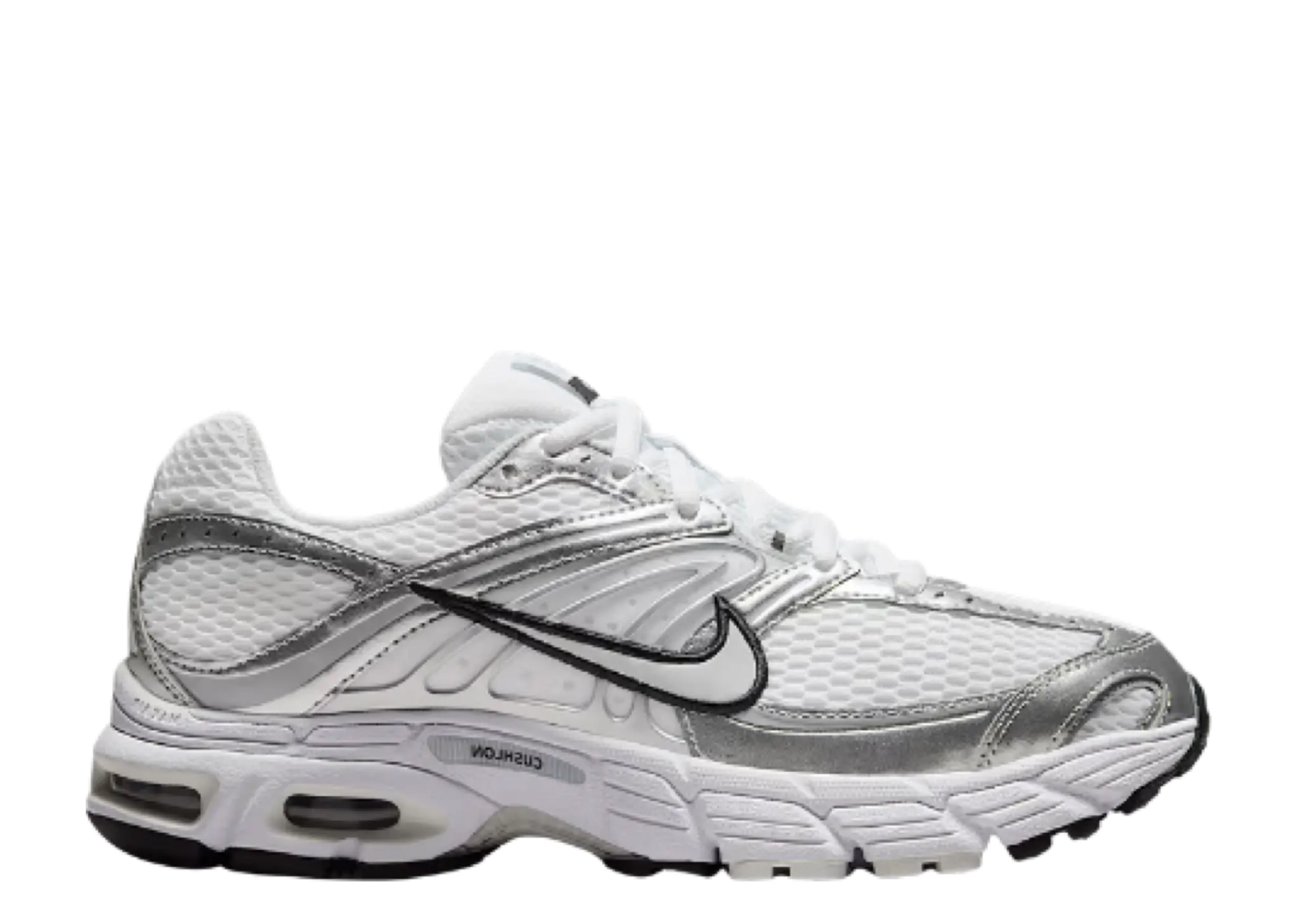 Nike Air Max Moto 2K White Metallic Silver Black Photon Dust (Women's)