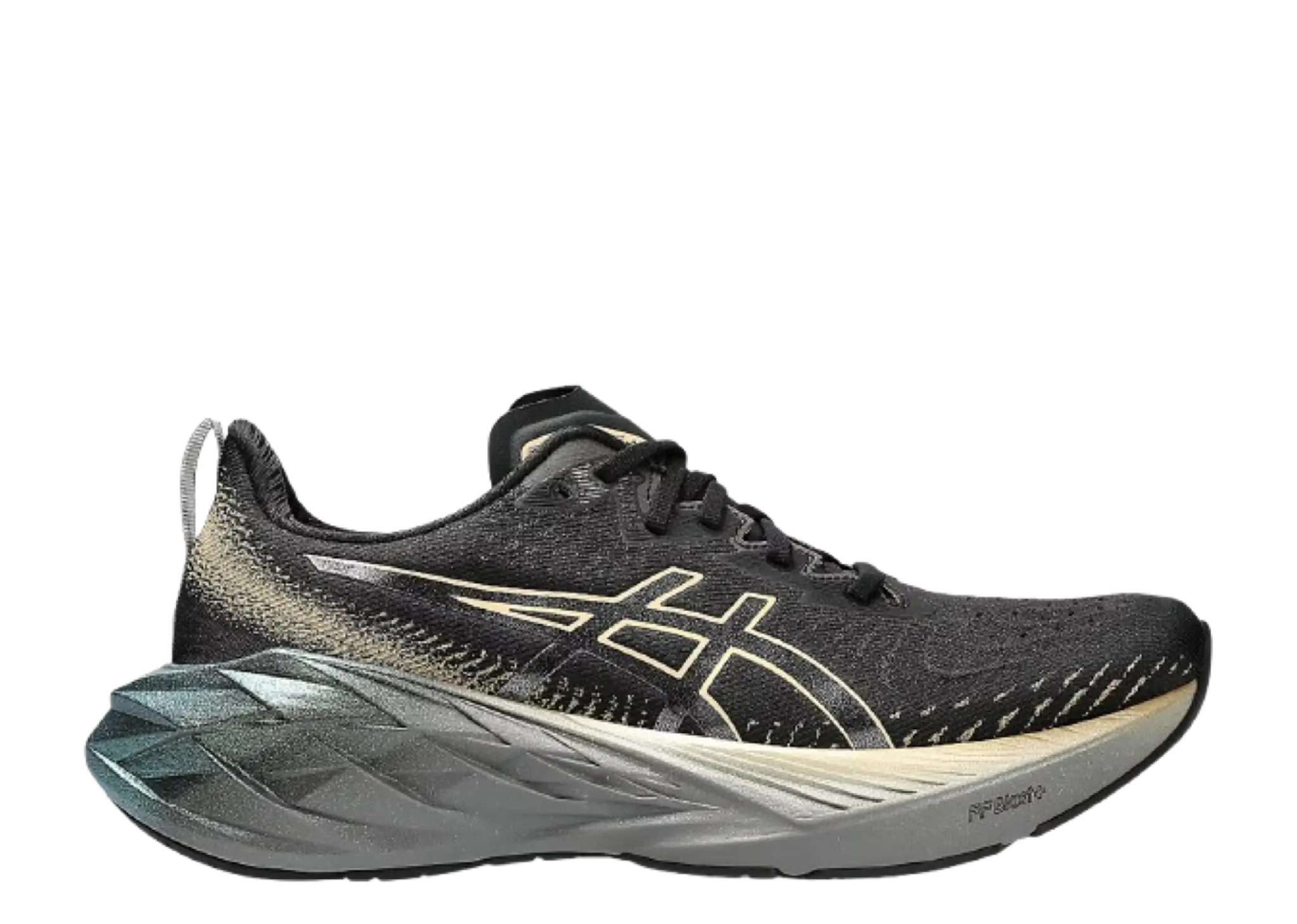 ASICS Novablast  4 Platinum Black Champagne