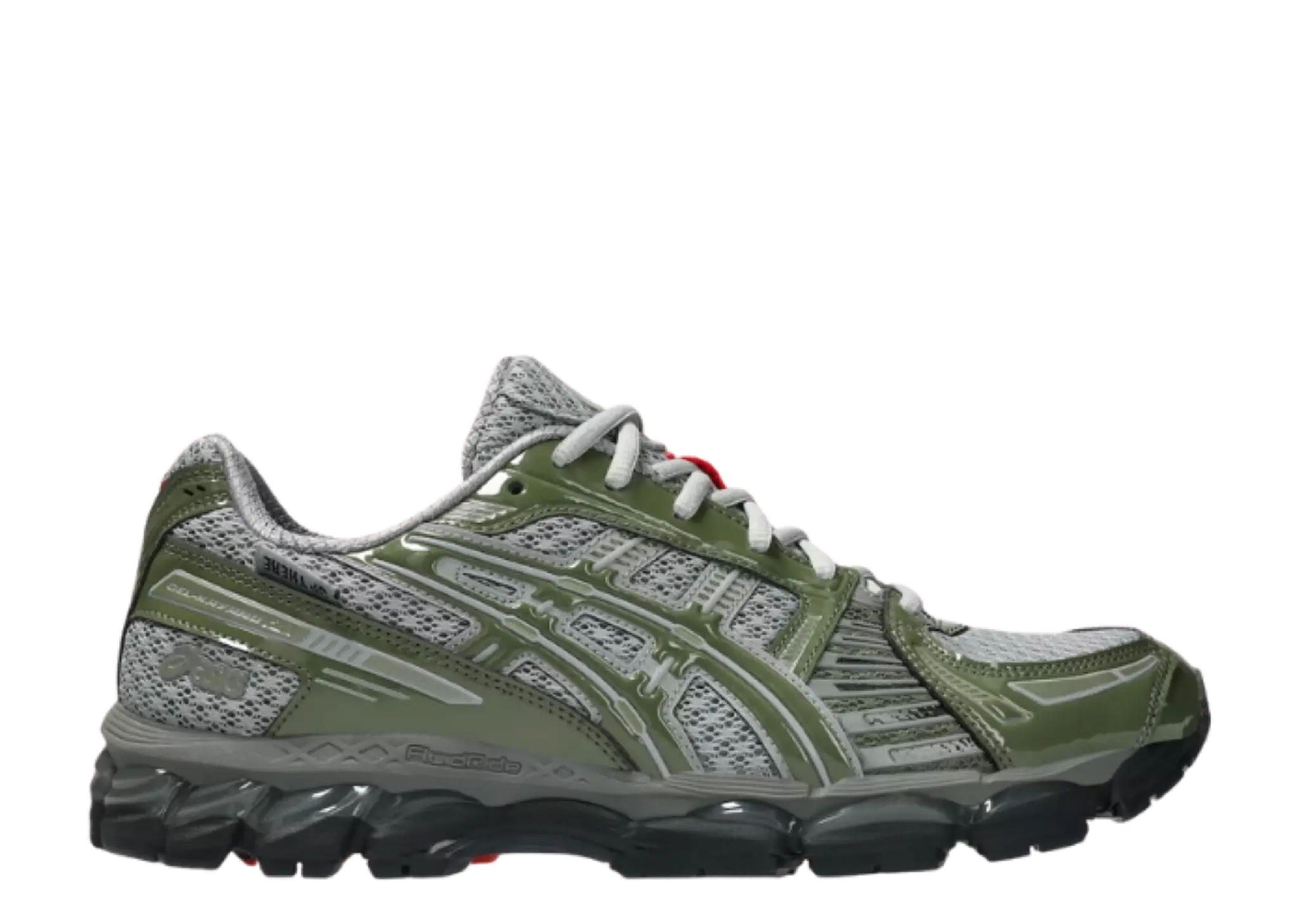 ASICS Gel-Kayano 12.1 Up There Olive Green Grey Red