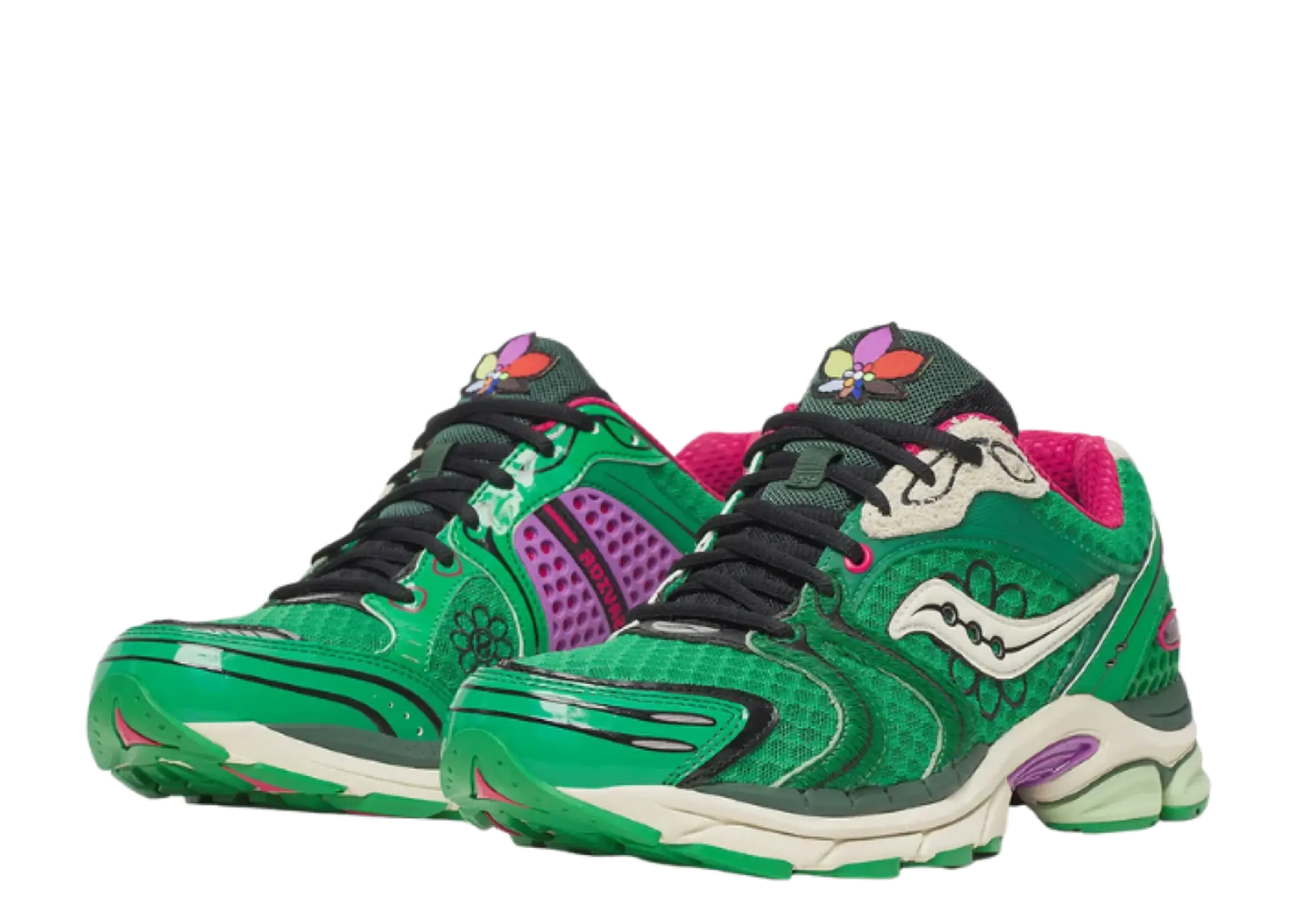 Saucony ProGrid Triumph 4 Jae Tips Flowers Grow Uptown Sugar Maple - photo 2