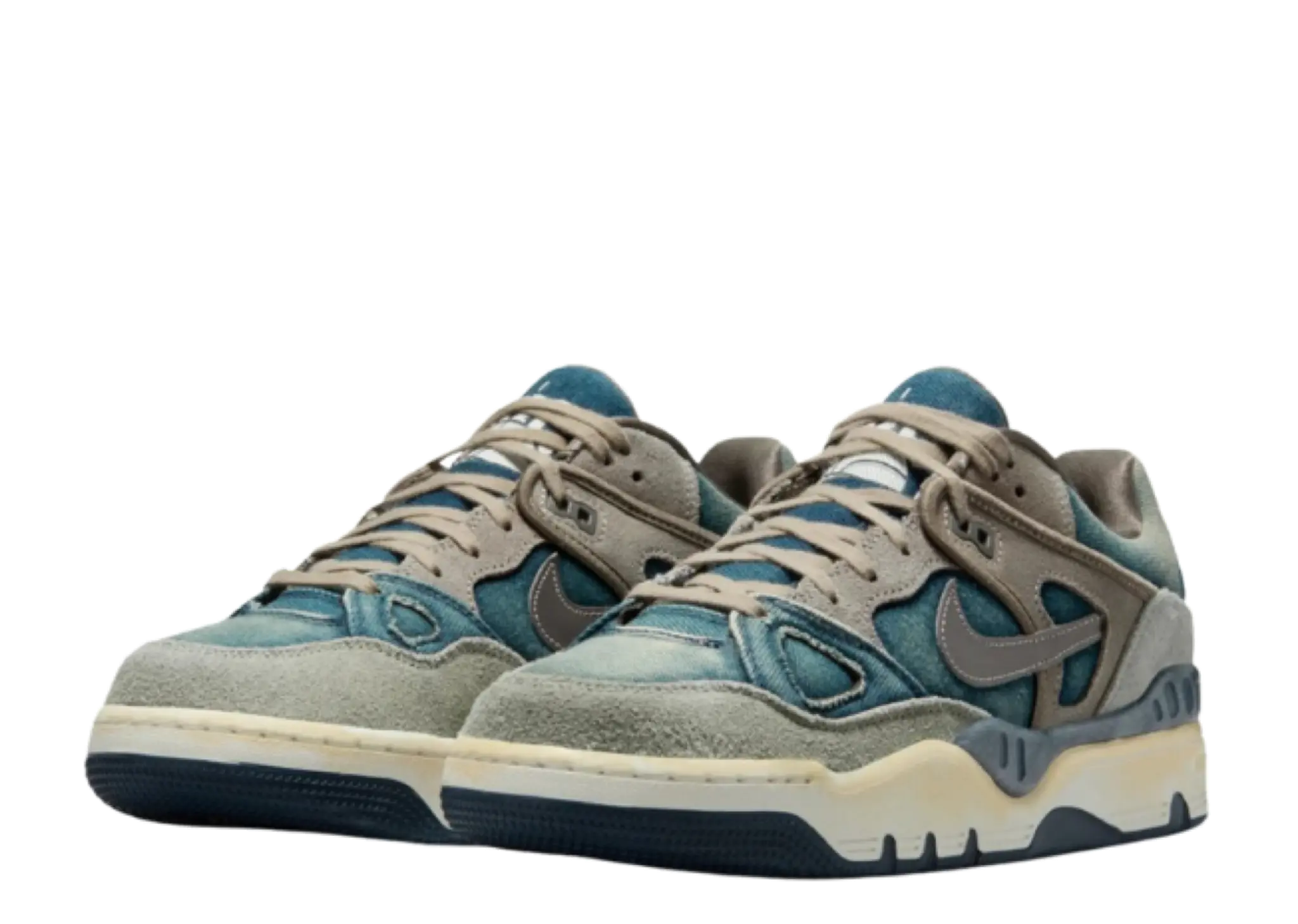 Nike Air Force 3 Low SP Nigo x Levi’s Olive Grey - photo 2