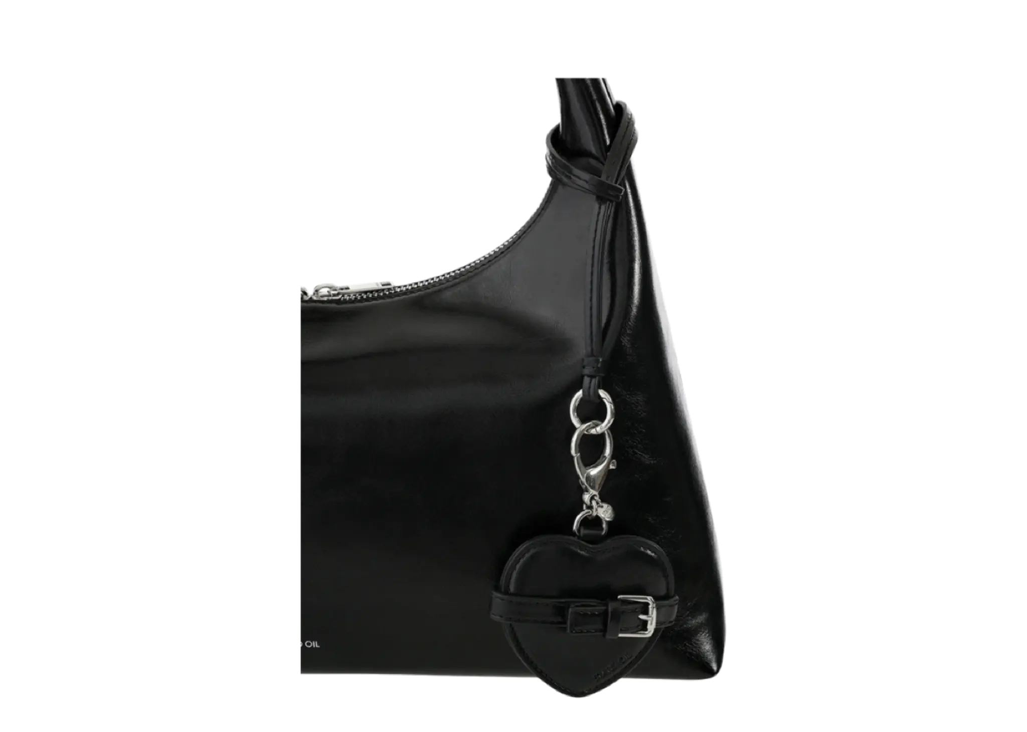 Stand Oil Belted Mirror Keyring Black - photo 5