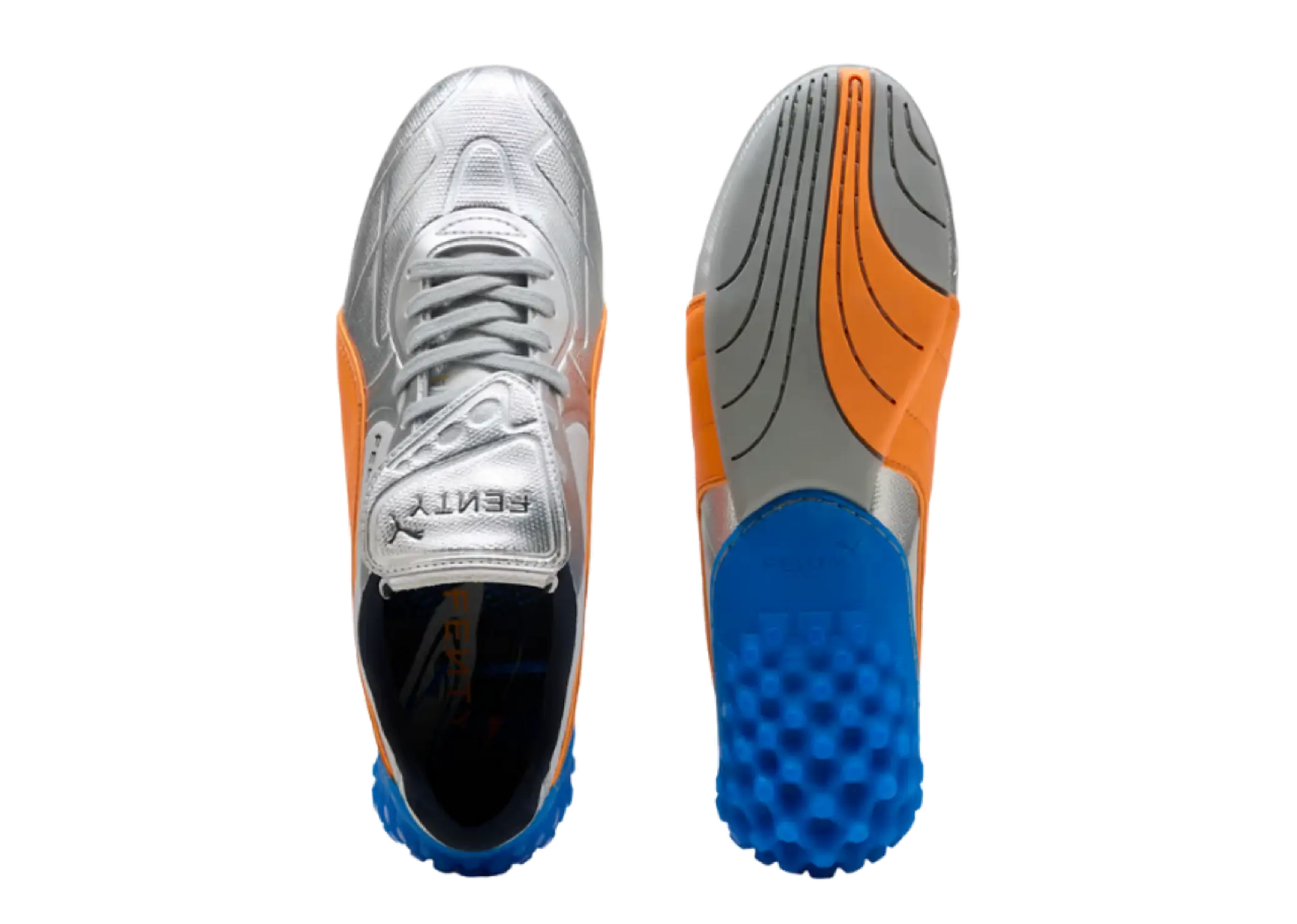 Puma Avanti LS-X Fenty Silver Rickie Orange - photo 4