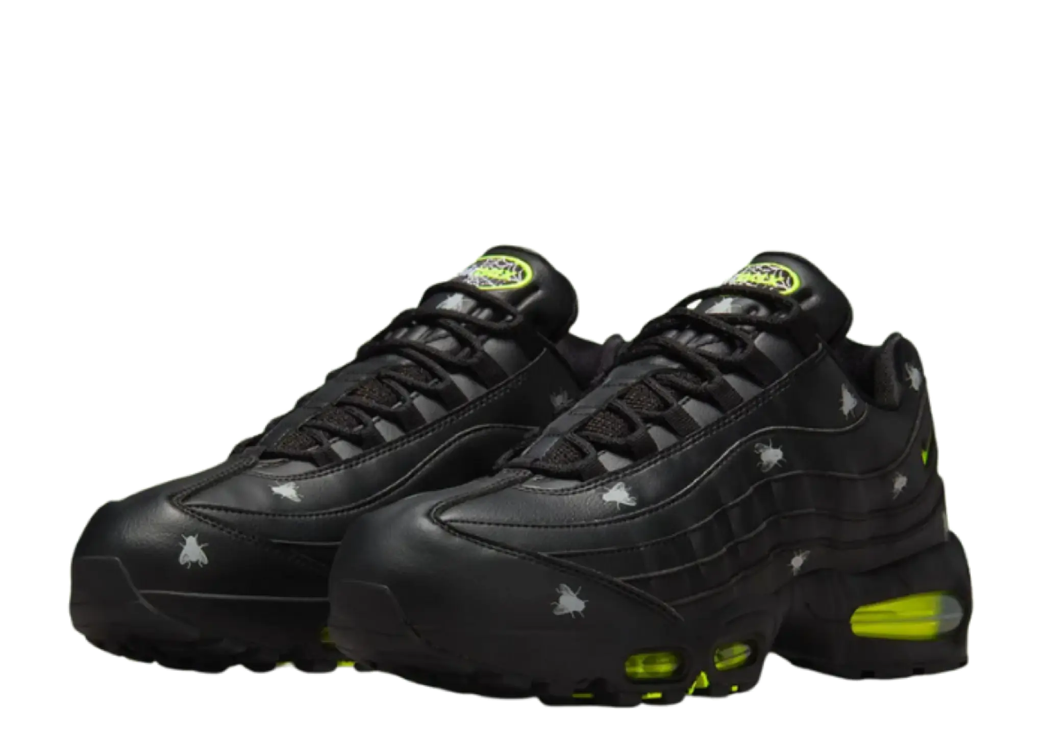 Nike Air Max 95 Premium Houseflies Black Neon Yellow - photo 2