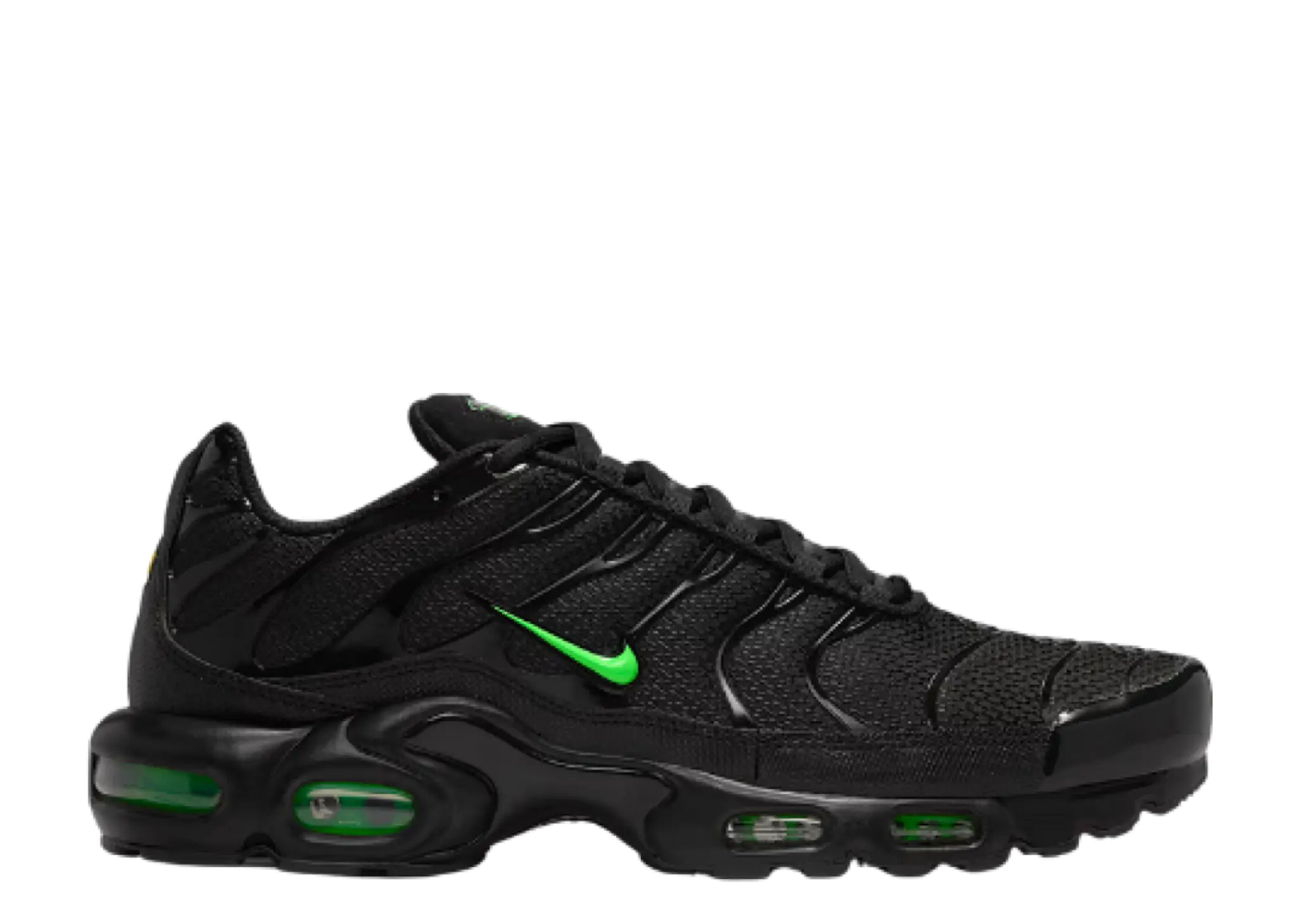 Nike Air Max Plus Black Black Green Strike