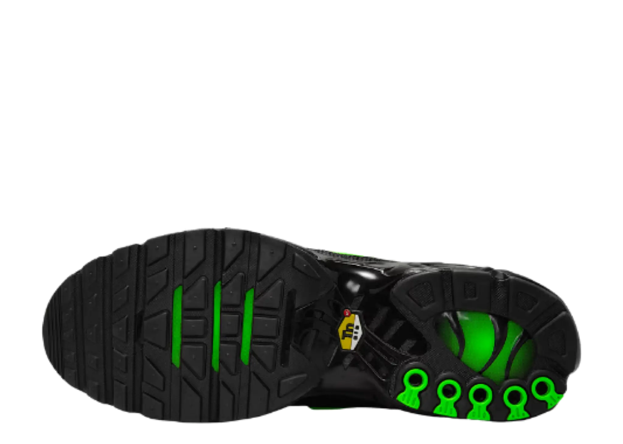 Nike Air Max Plus Black Black Green Strike - photo 4
