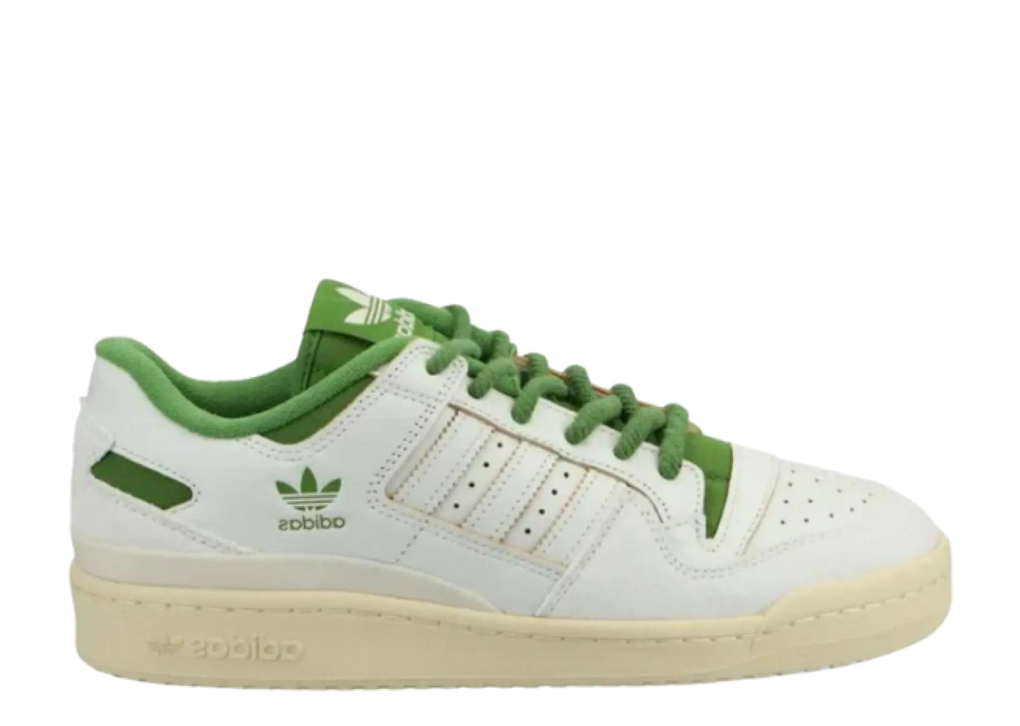 Adidas Forum 84 Low Off White Cream White Easy Yellow