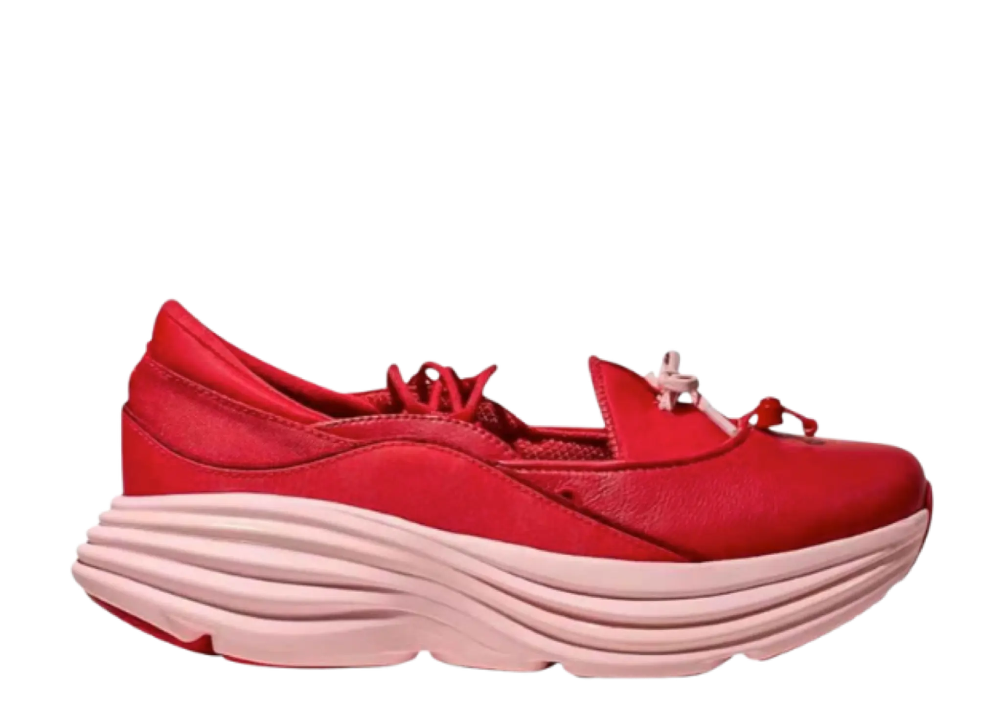 Hoka One One Bondi Mary Jane Cerise Rose Tea