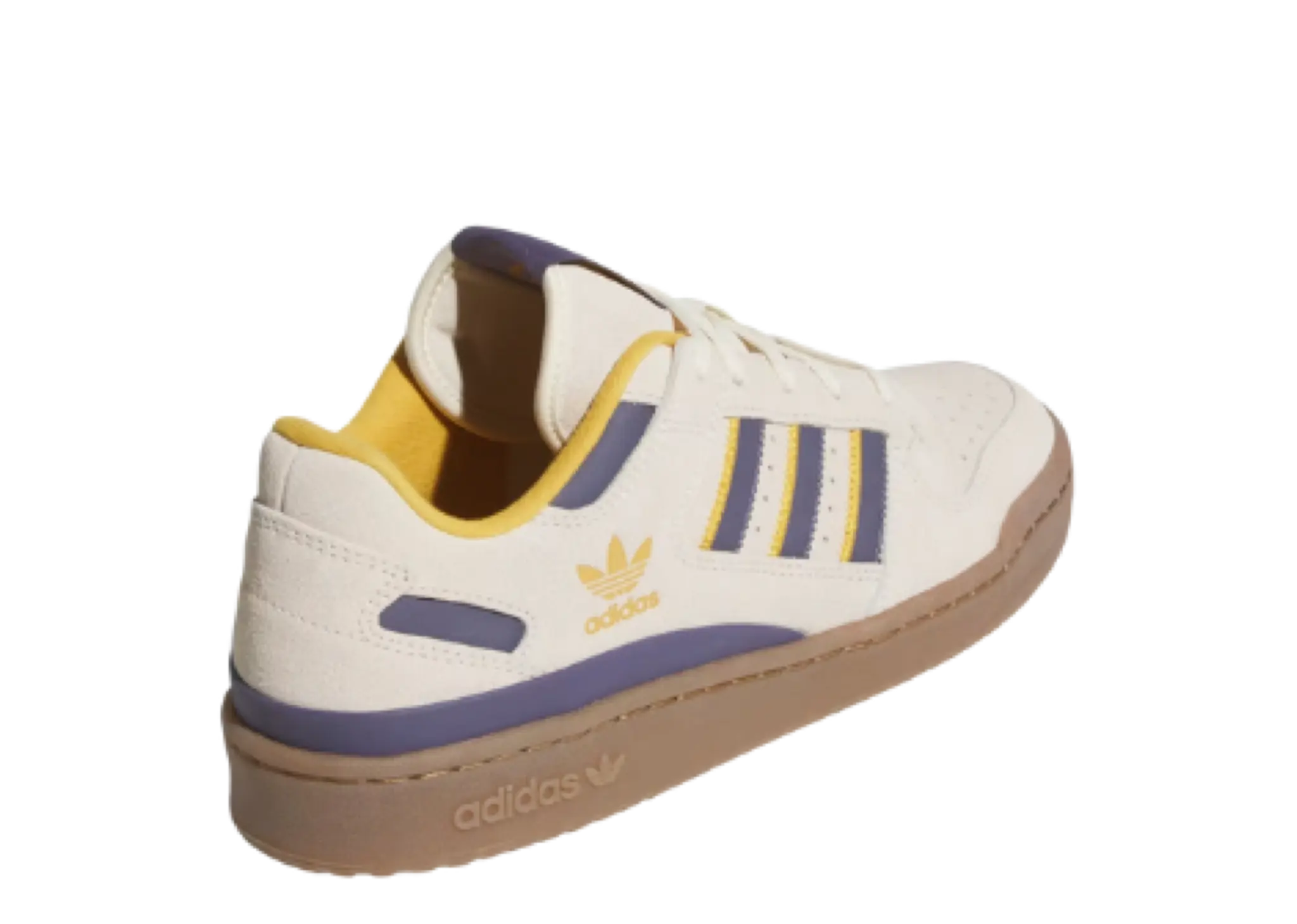 Adidas Forum Low CL White Preloved Violet Yellow - photo 3