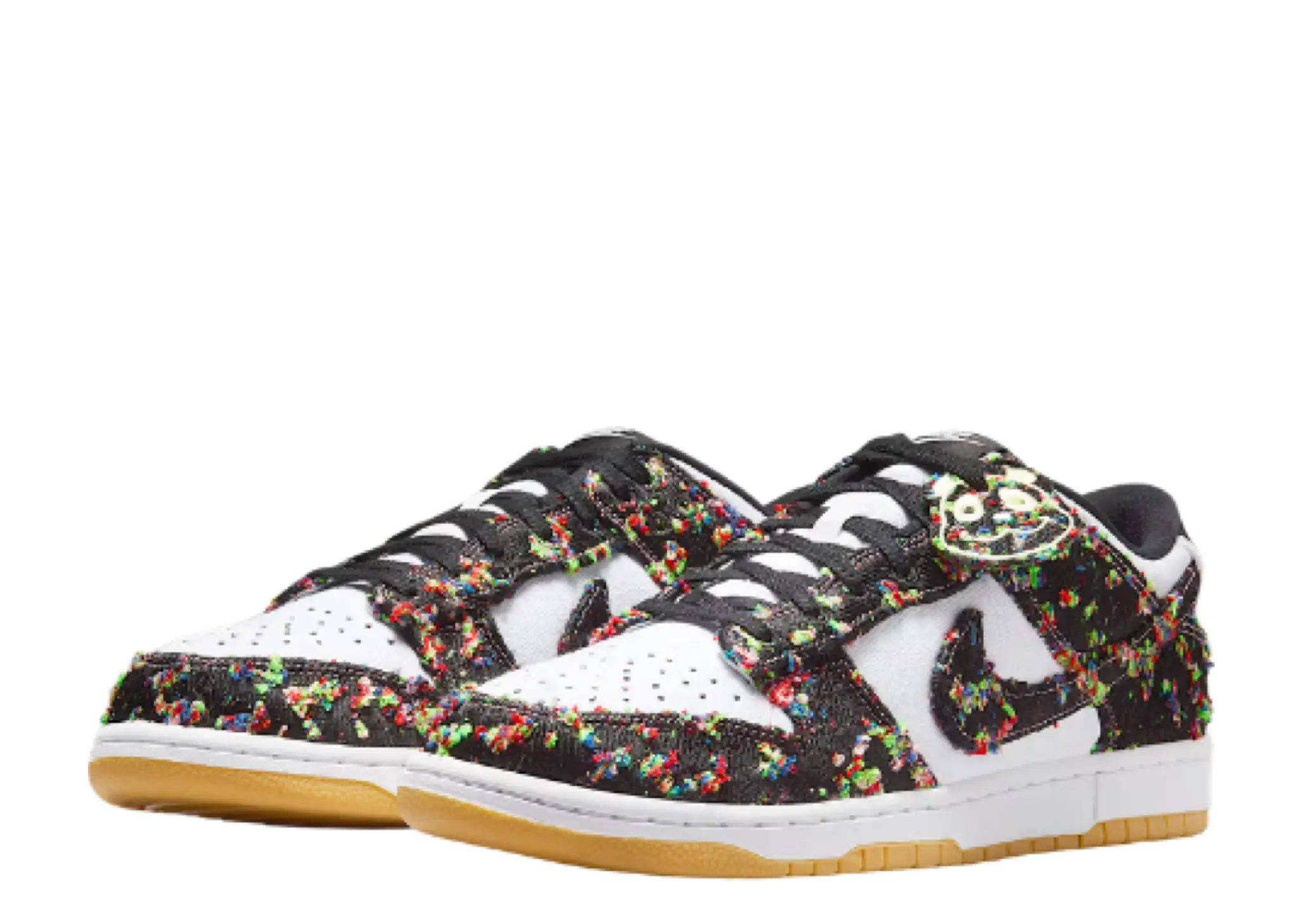 Nike Dunk Low Retro White Gum Yellow Black - photo 2
