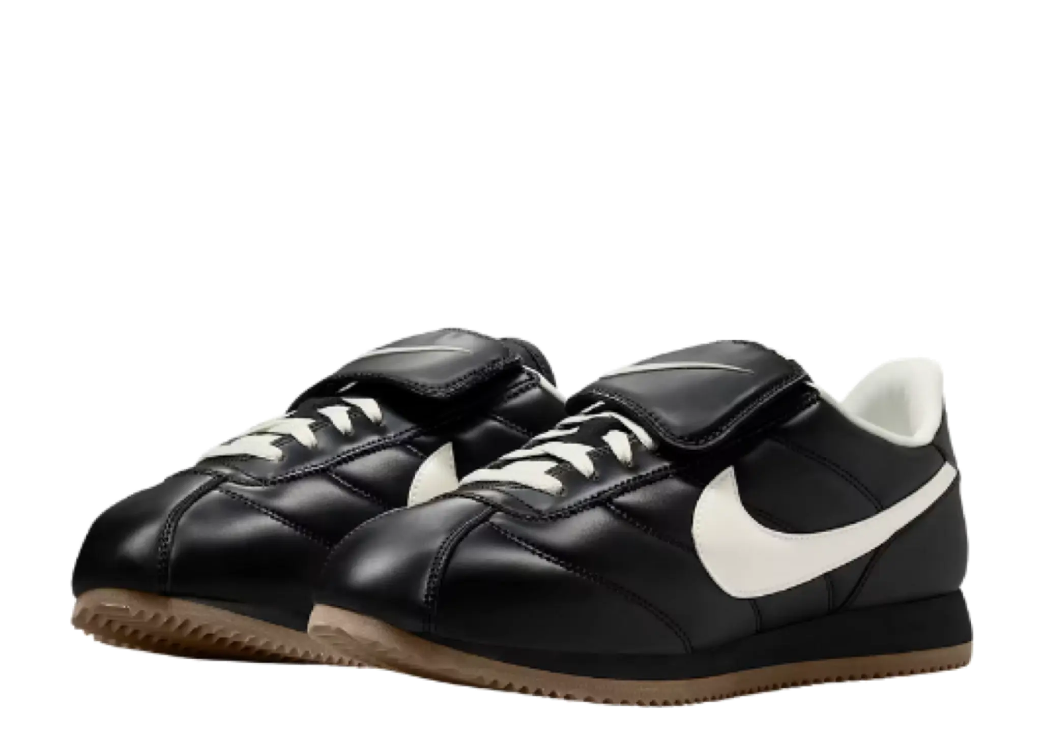 Nike Cortez SE Black Gum Dark Brown Metallic Dark Grey - photo 2