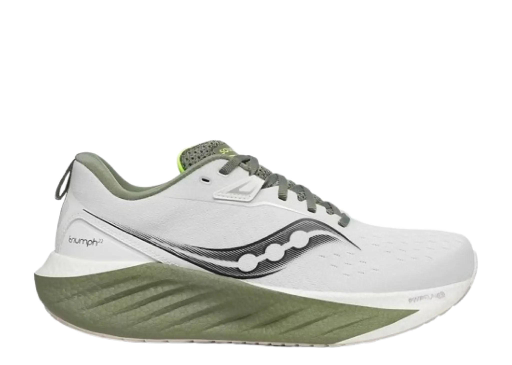 Saucony Triumph 22 White Olivine