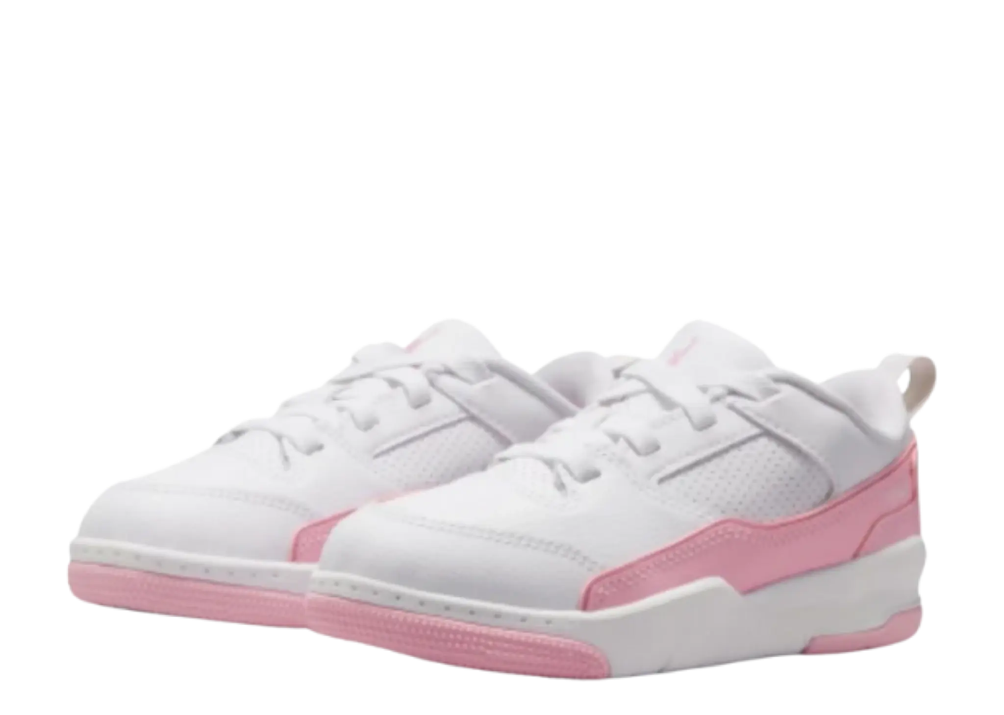 Air Jordan Flight Court White Medium Soft Pink (Pre-School) - photo 2