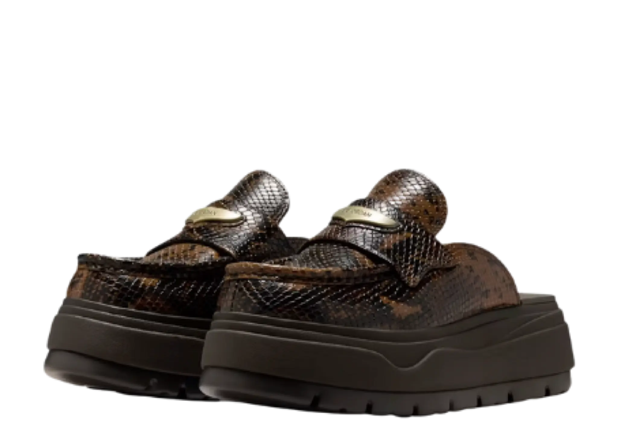 Air Jordan Mule Croc Velvet Brown (Women's) - photo 3