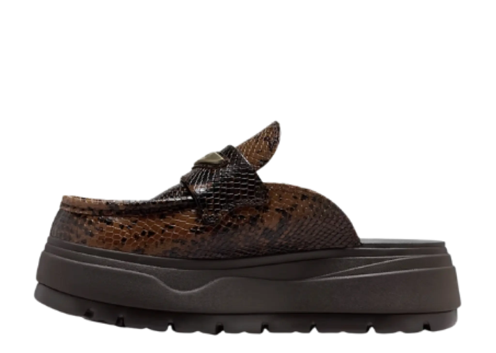 Air Jordan Mule Croc Velvet Brown (Women's) - photo 2