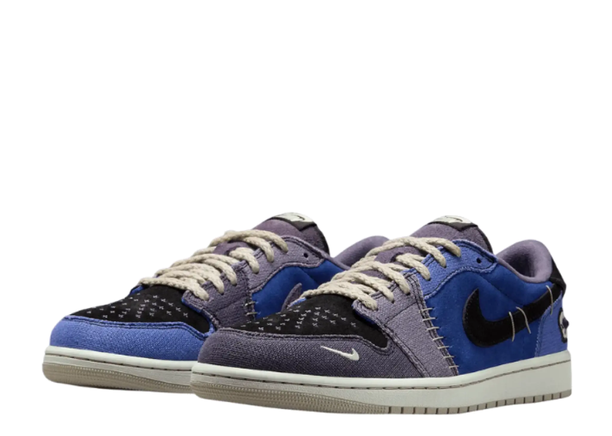 Air Jordan 1 Retro Low OG Zion Williamson Voodoo Alternate Regency Purple - photo 2