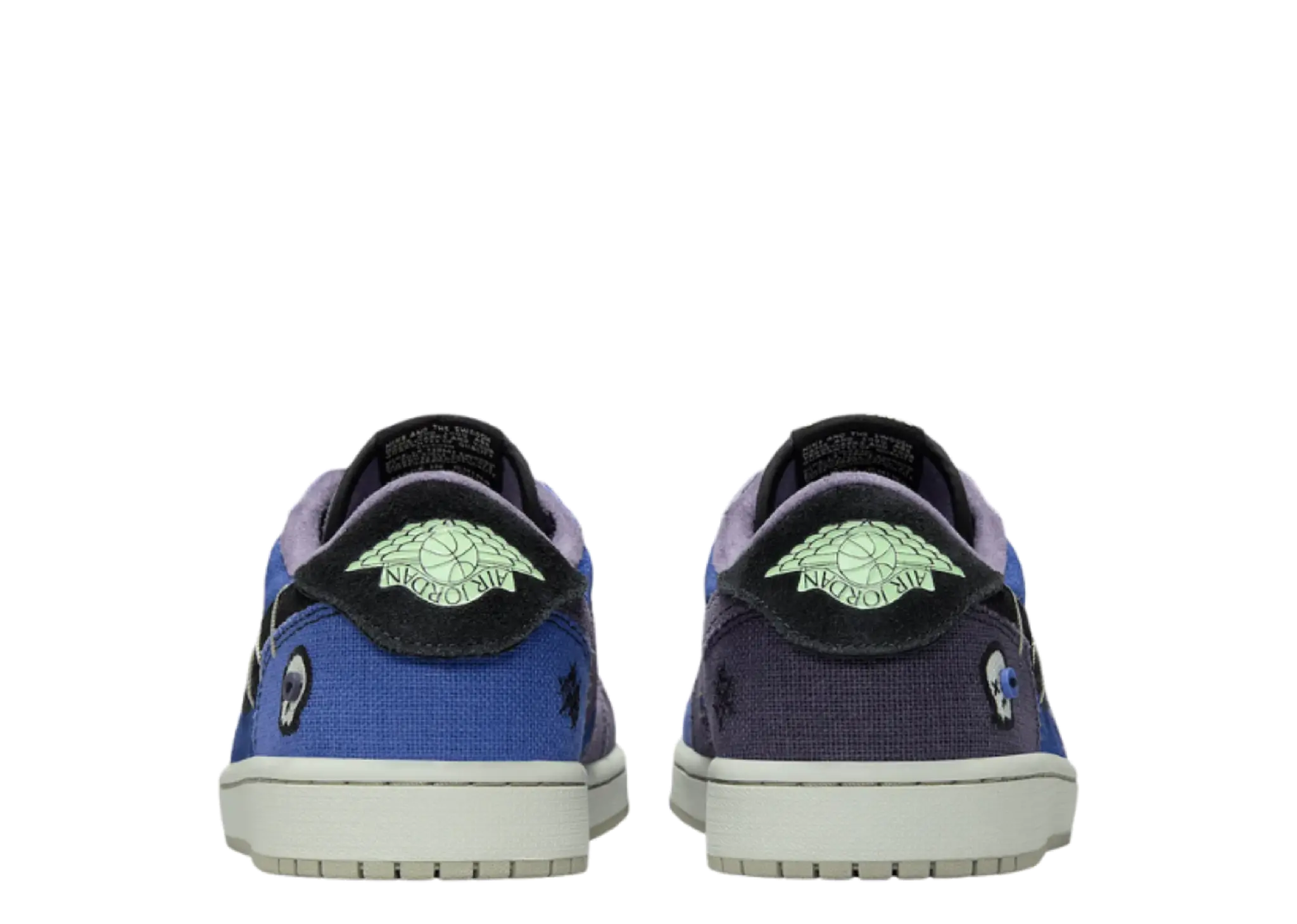 Air Jordan 1 Retro Low OG Zion Williamson Voodoo Alternate Regency Purple - photo 3