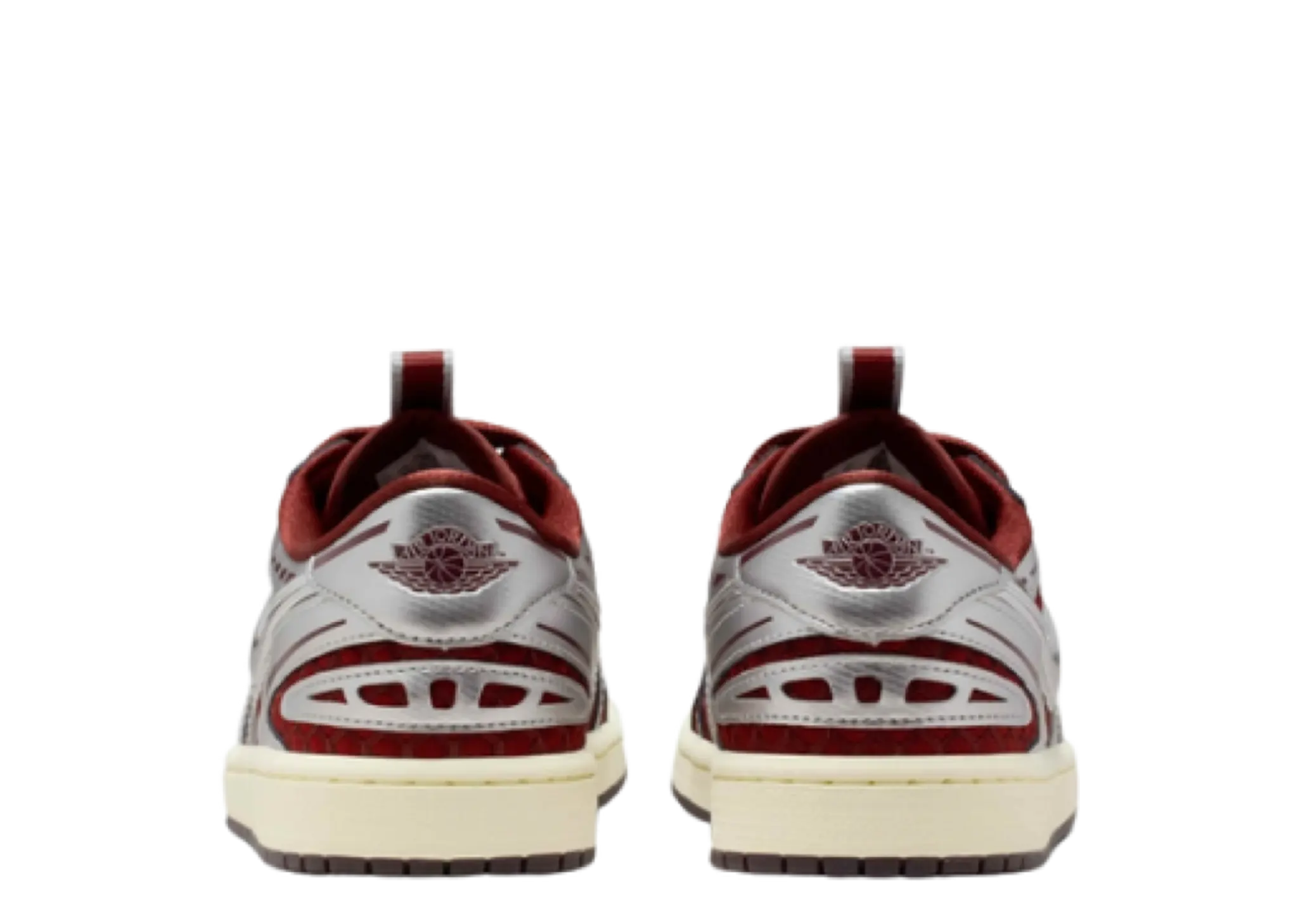 Air Jordan 1 Low Method of Make V3 Dark Team Red Metallic Silver (Women's) - photo 3