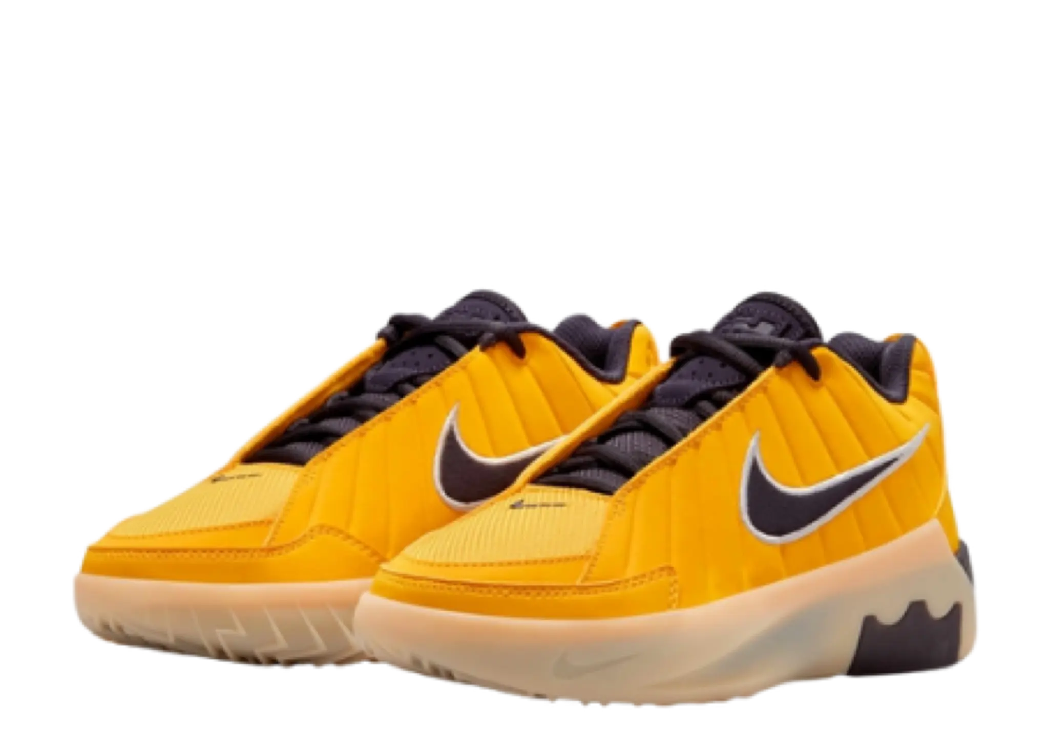Nike LeBron Witness 9 Amarillo Soft Yellow Cave Purple (Grade School) - photo 2