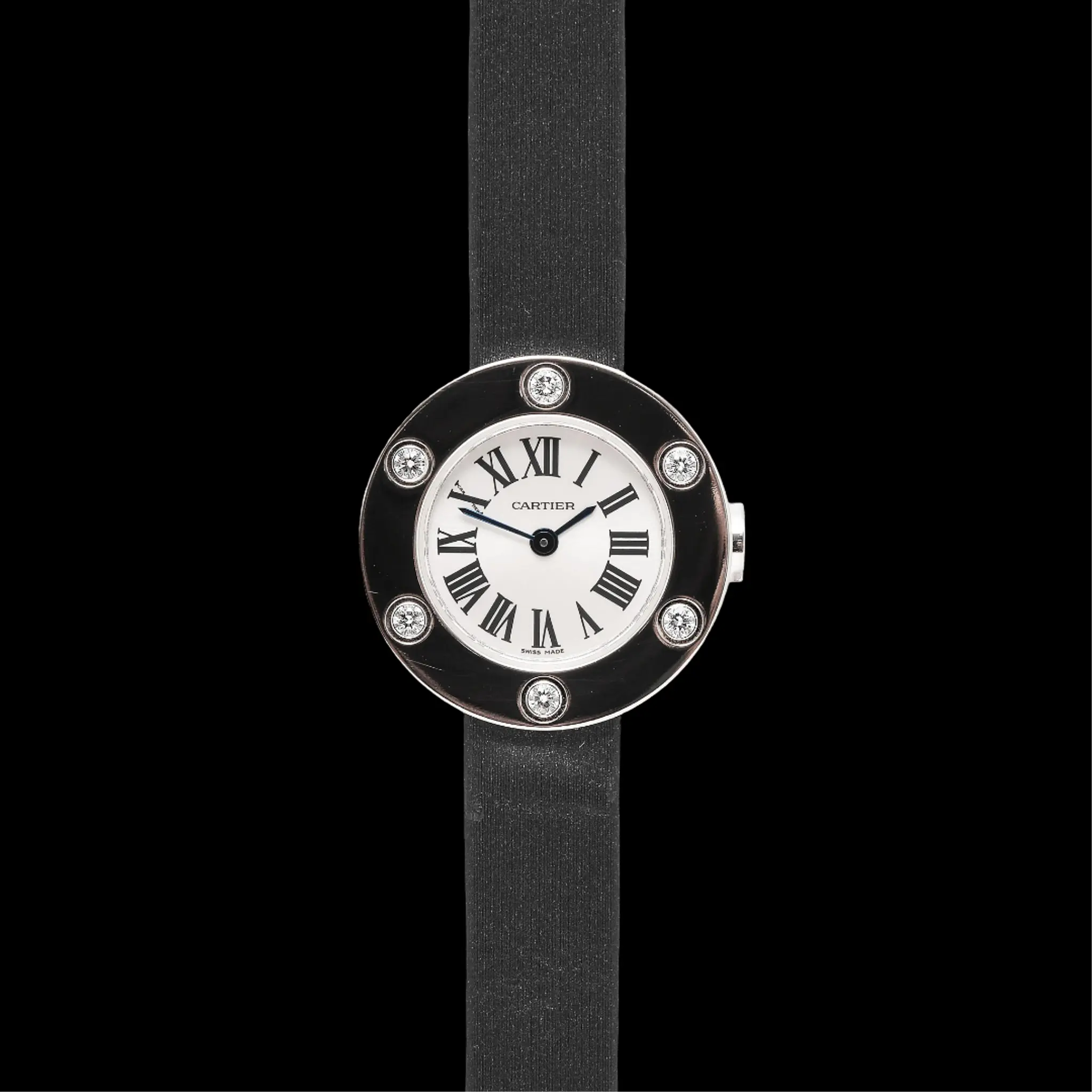 Cartier Love Watch 6 Diamonds (Rhodiumized White Gold) Ref: WE800231 - photo 2