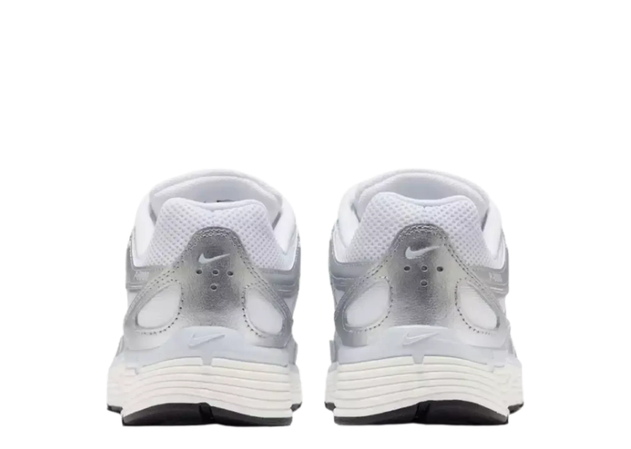 Nike P-6000 White Blue Tint Sail Metallic Silver (Women's) - photo 3