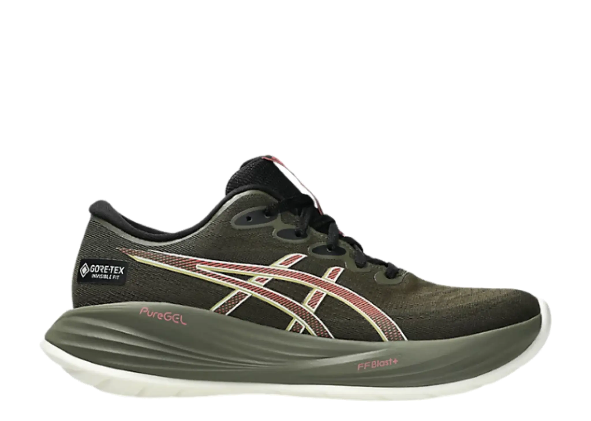ASICS Gel-Cumulus 27 GTX Brown Stone Dark Pink Clay (Women's)