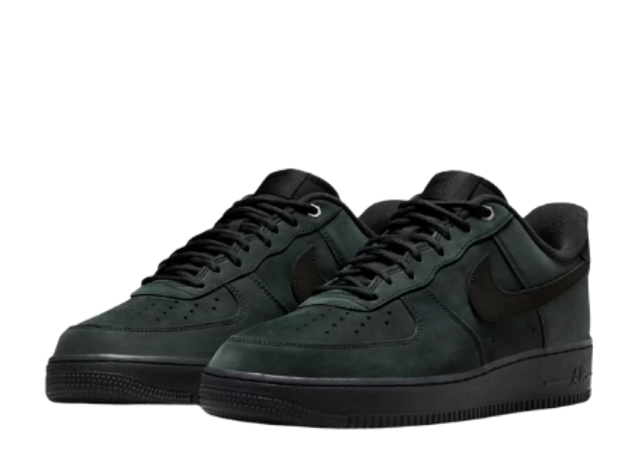 Nike Air Force 1 Low '07 WB Triple Black Nubuck - photo 2