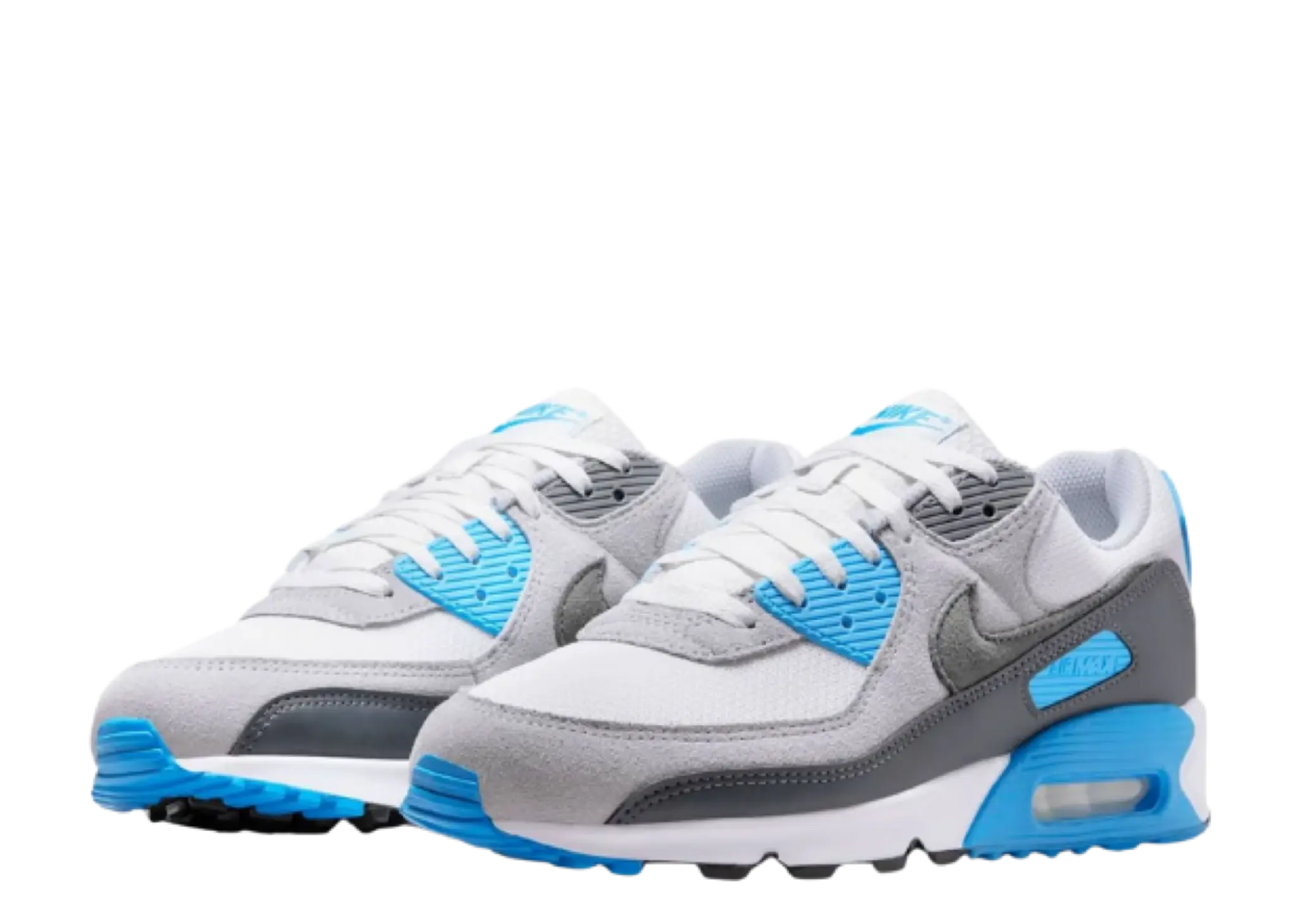 Nike Air Max 90 Platinum Tint Blue Lightning - photo 2
