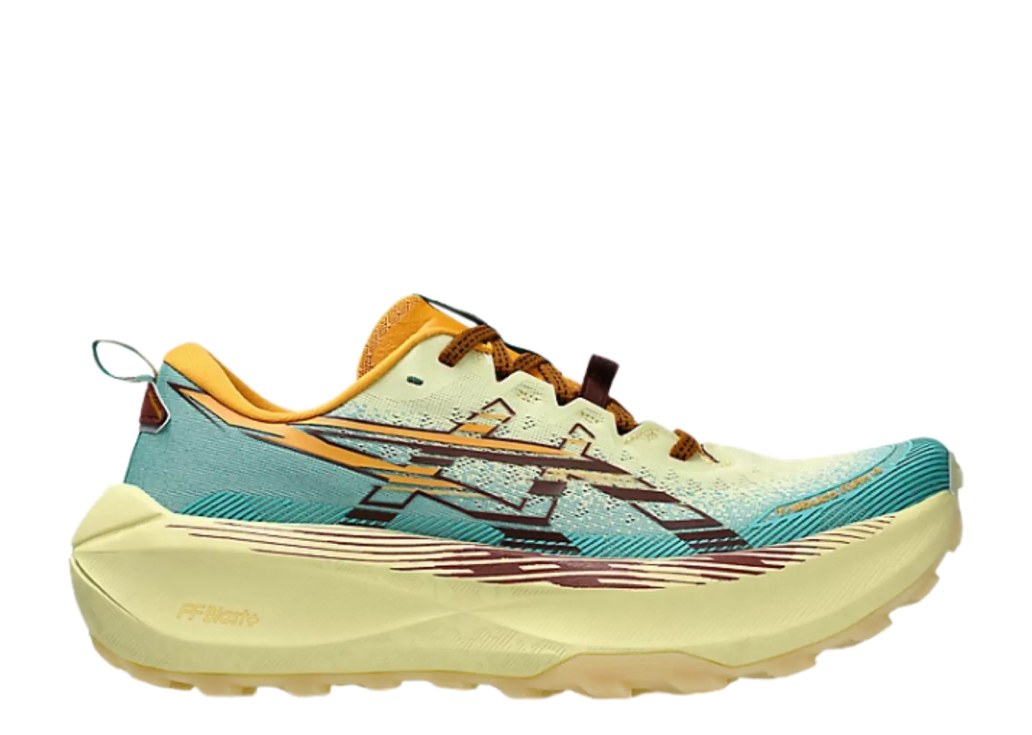 ASICS Trabuco Max 4 Wheat Yellow Dark Red Planet
